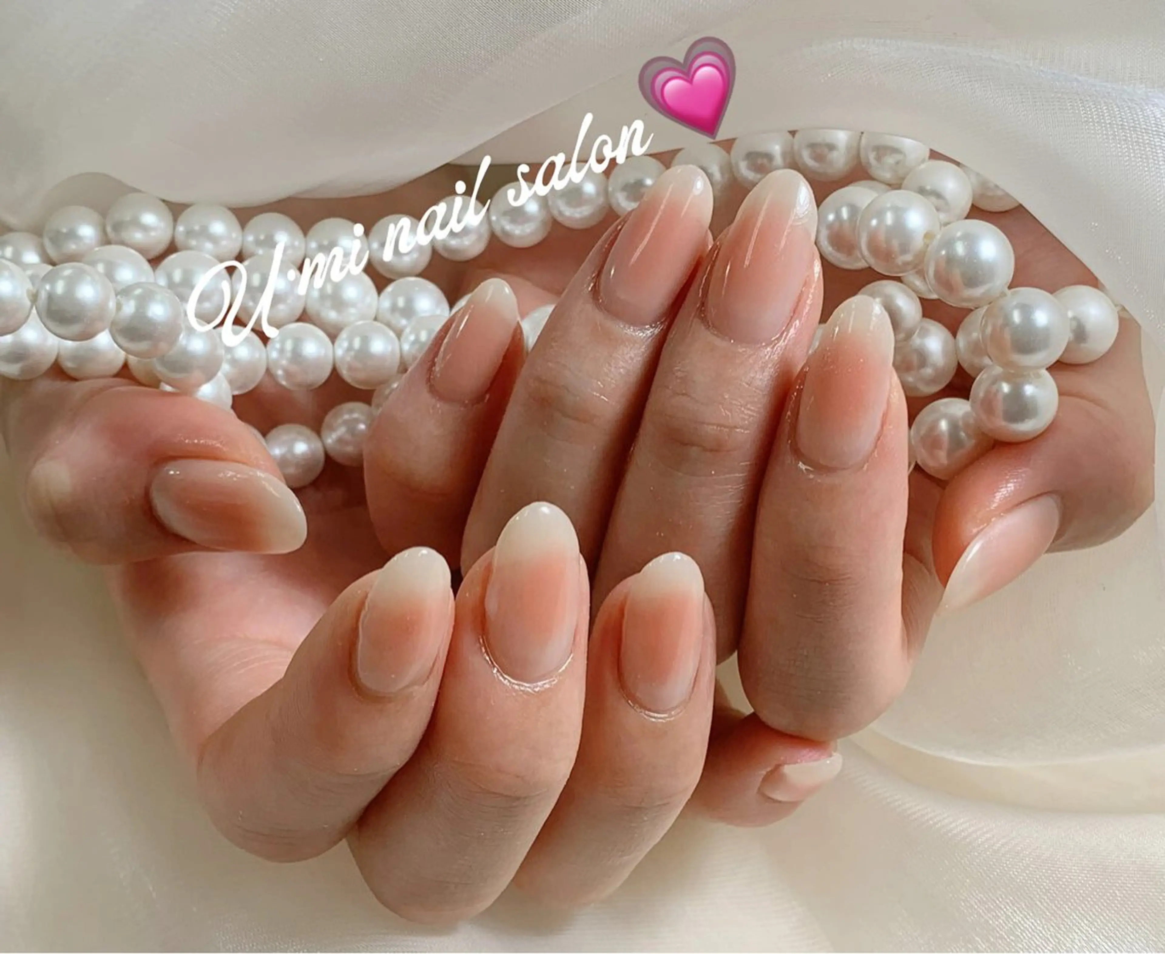 ネイル チークネイル Ｕ·Mi nail salon所属・u・mi  u・miのネイルデザイン