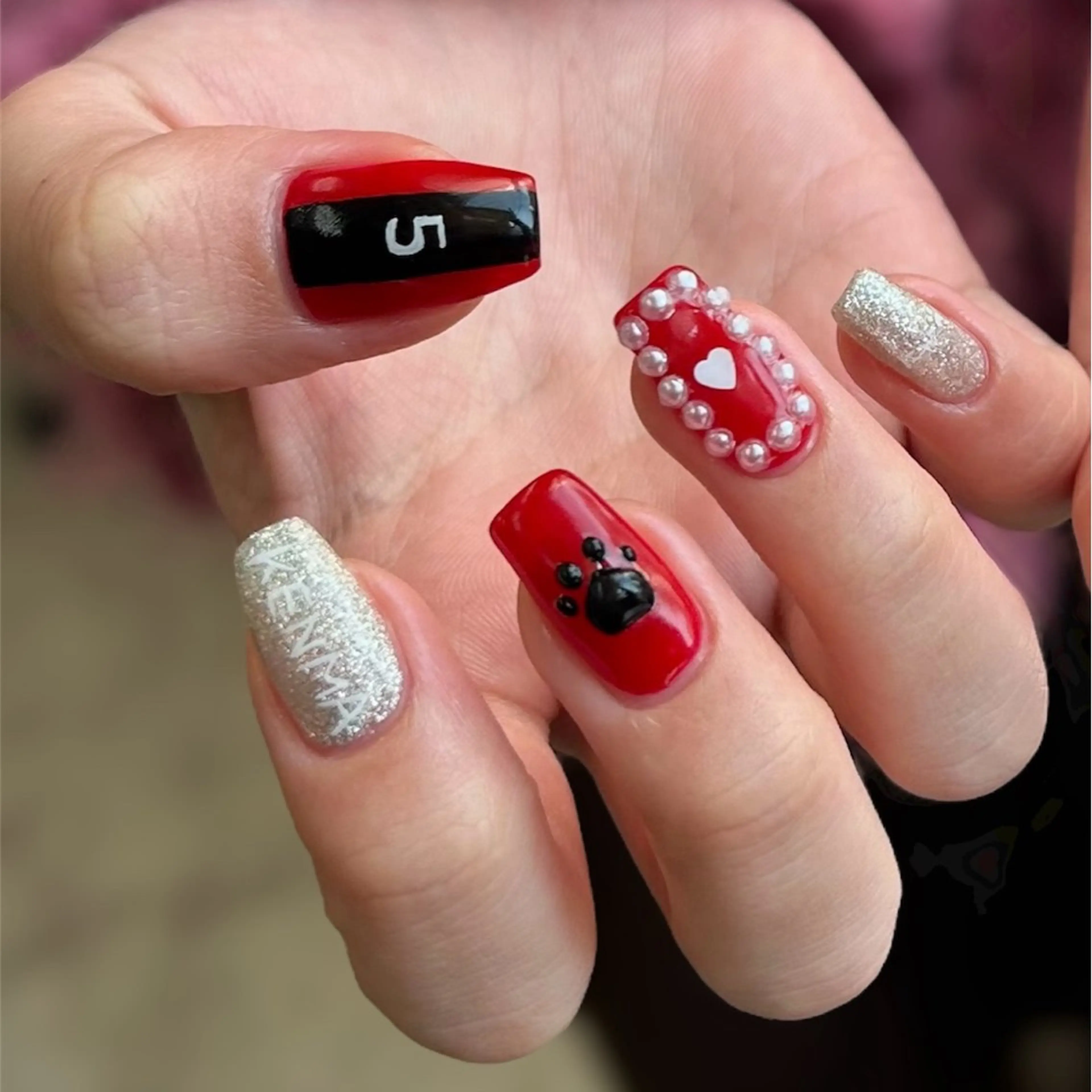 ネイル ハンドネイル アトリエ　ミモザ所属・いまむら あかりのネイルデザイン