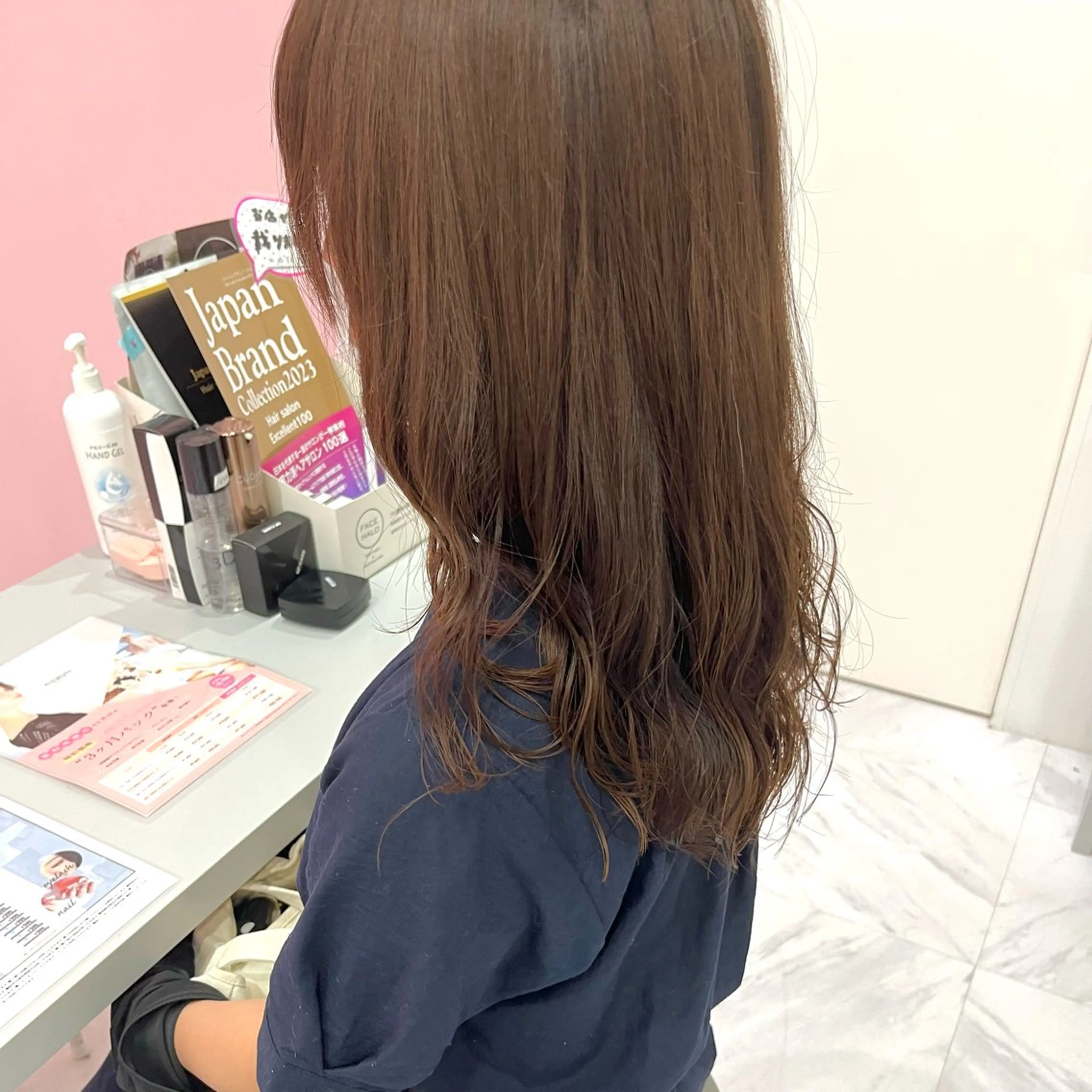 セミロング パーマ セミロングパーマ 小谷野 真優のヘアスタイル