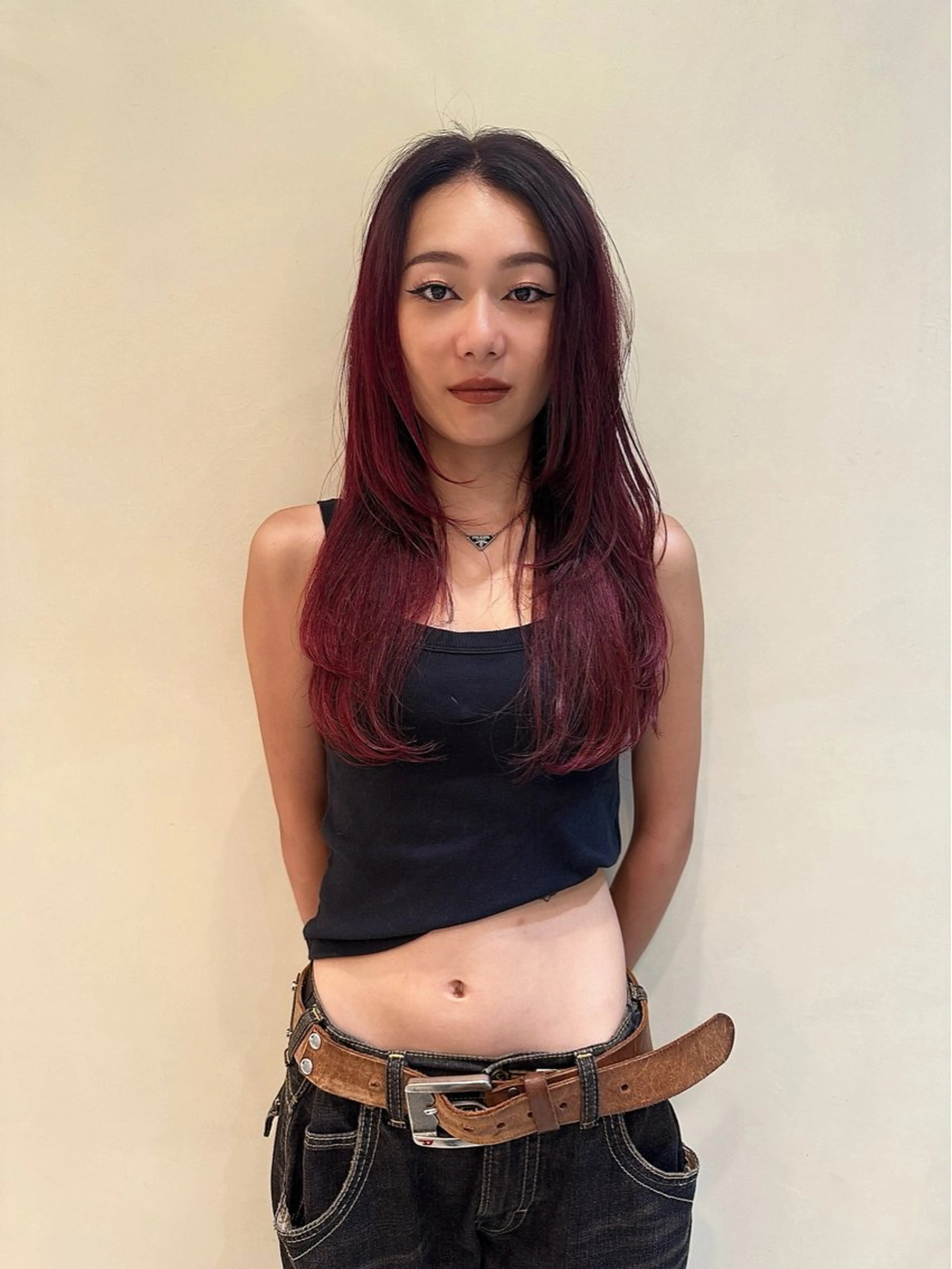 似合わせカット+艶カラー+トリートメントの写真