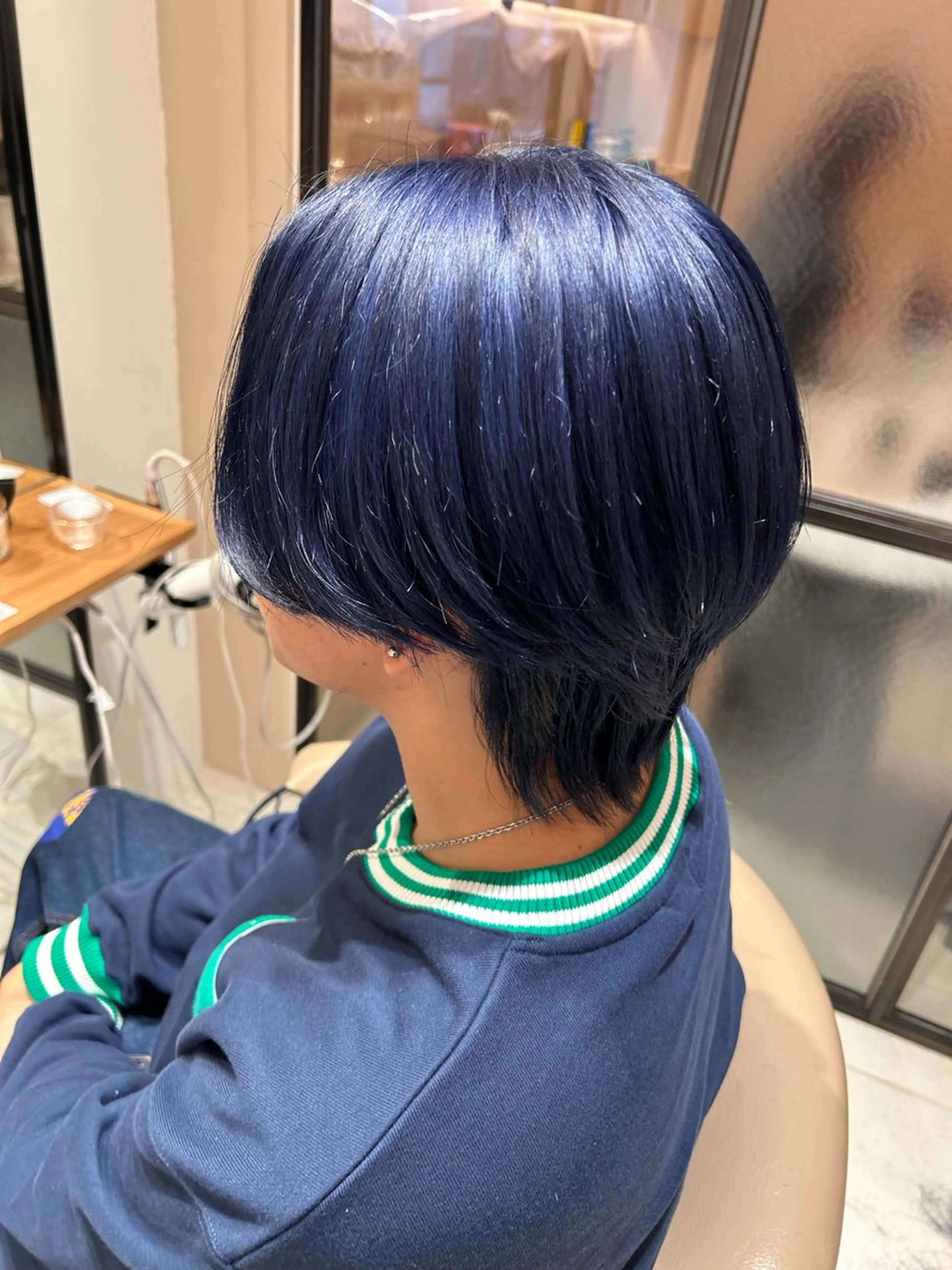 ショート ヘアカラー MARCiE所属・MIKA/ボブ/ メンズ/艶カラーのヘアスタイル