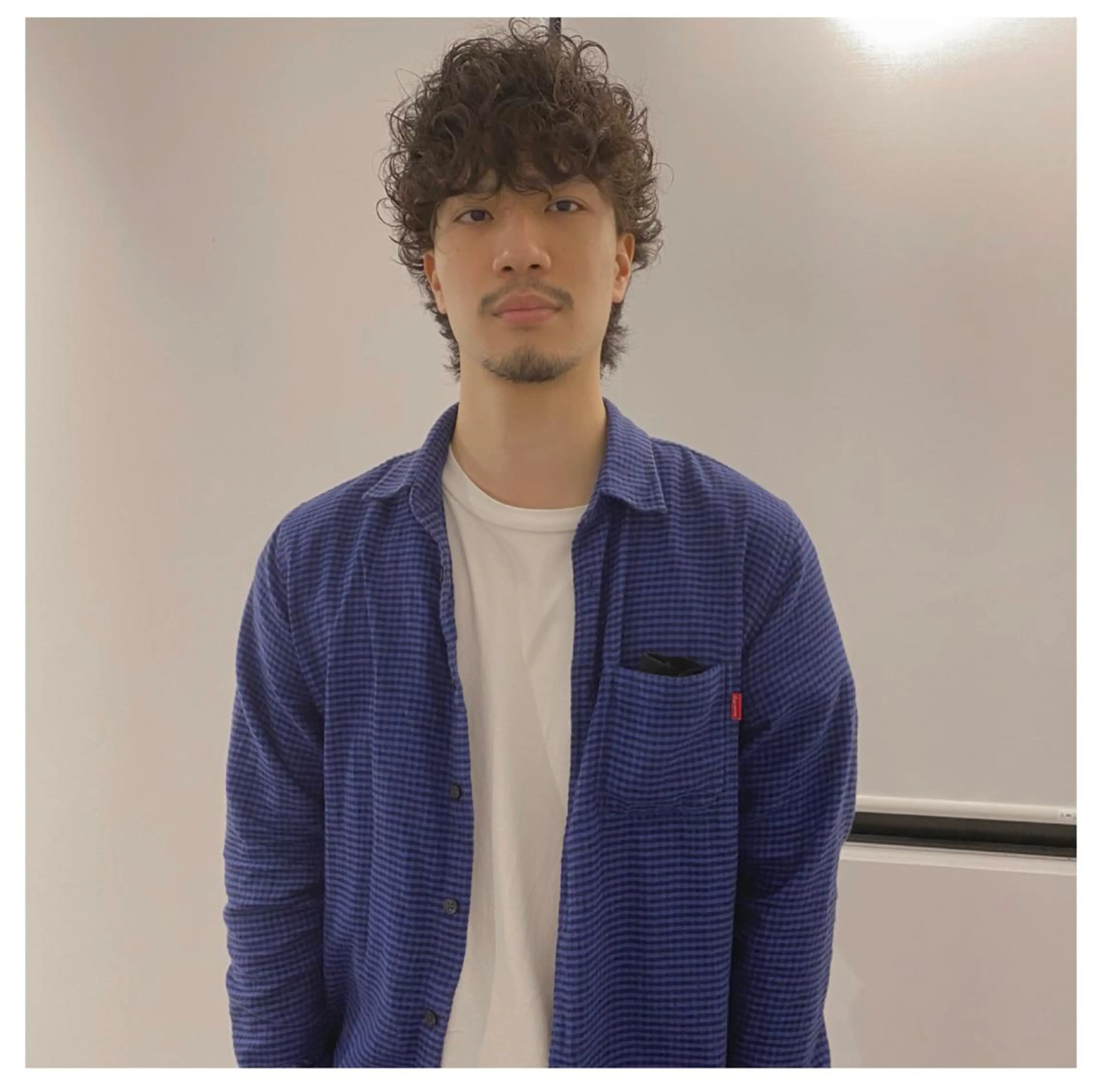 パーマ メンズ メンズパーマ スパイラルパーマ カット YinYang所属・川﨑 章弘のヘアスタイル