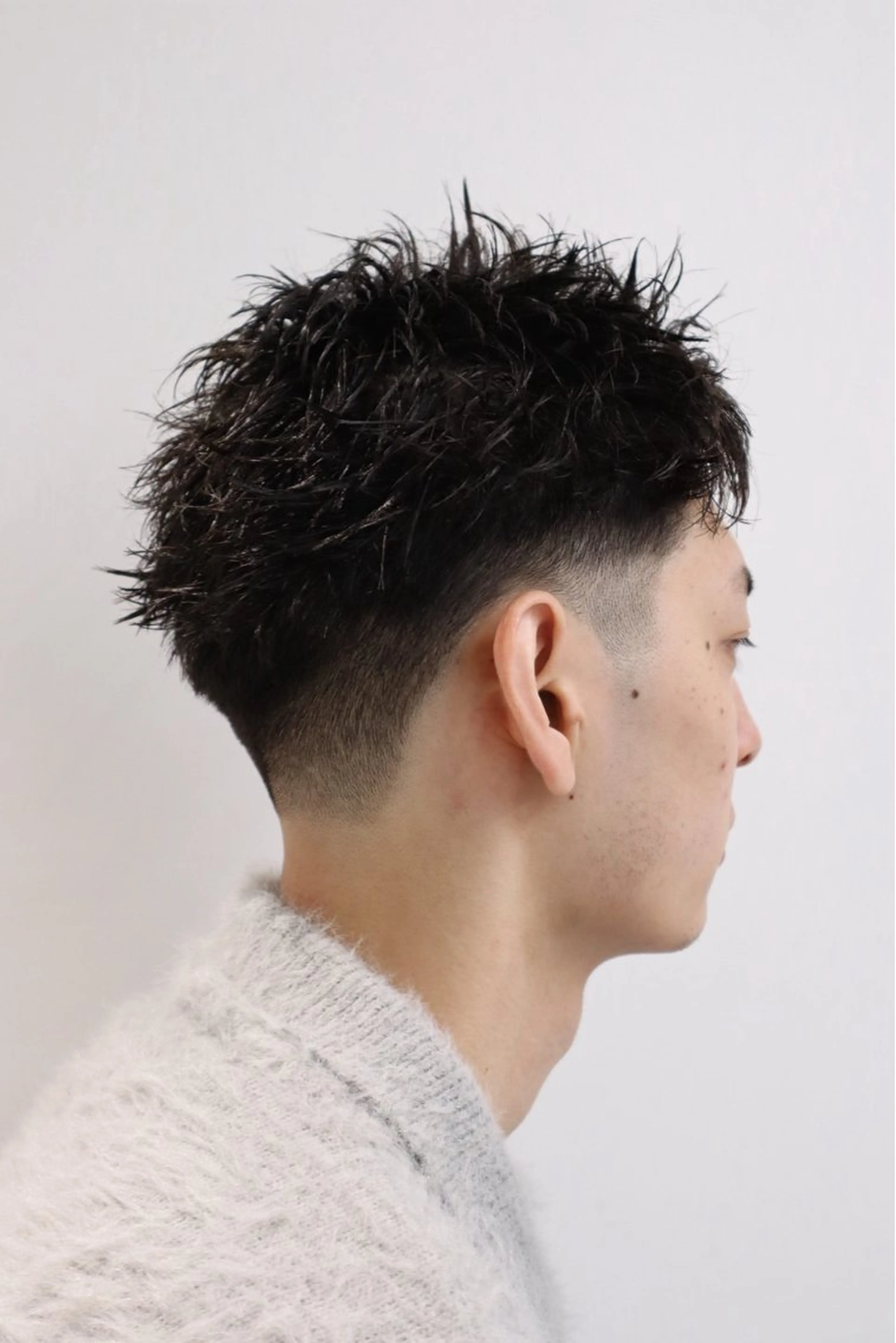 ショート パーマ メンズ カット パーマ トリートメント ヘアセット メンズ特化   西野 晴紀のヘアスタイル