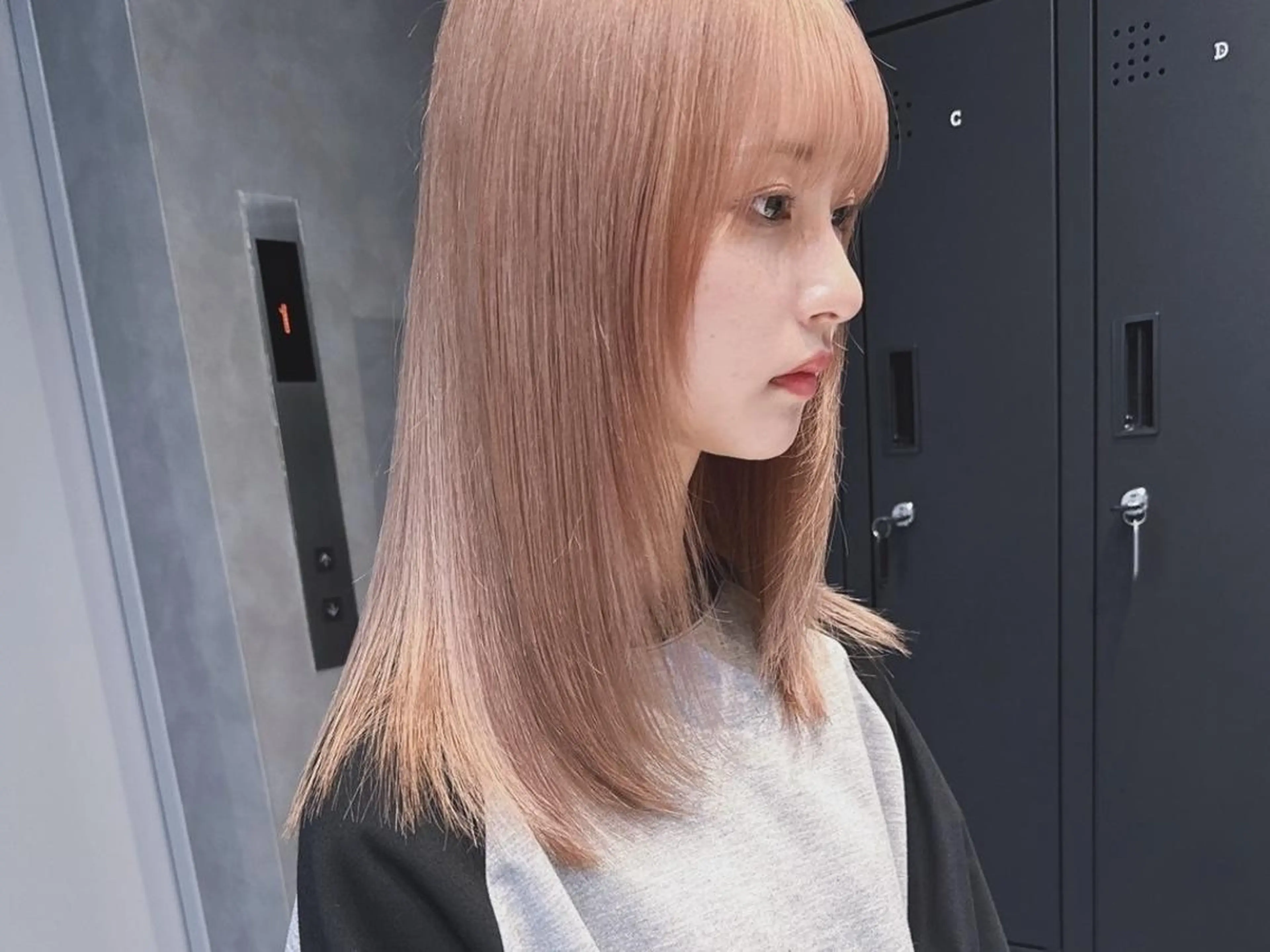 ロング 外国人風カラー ハイライト 髪質改善 似合わせカット トリートメント カット ヘアカラー トリートメント BUCKS【天王寺】 バックス【駅30秒】のヘアスタイル