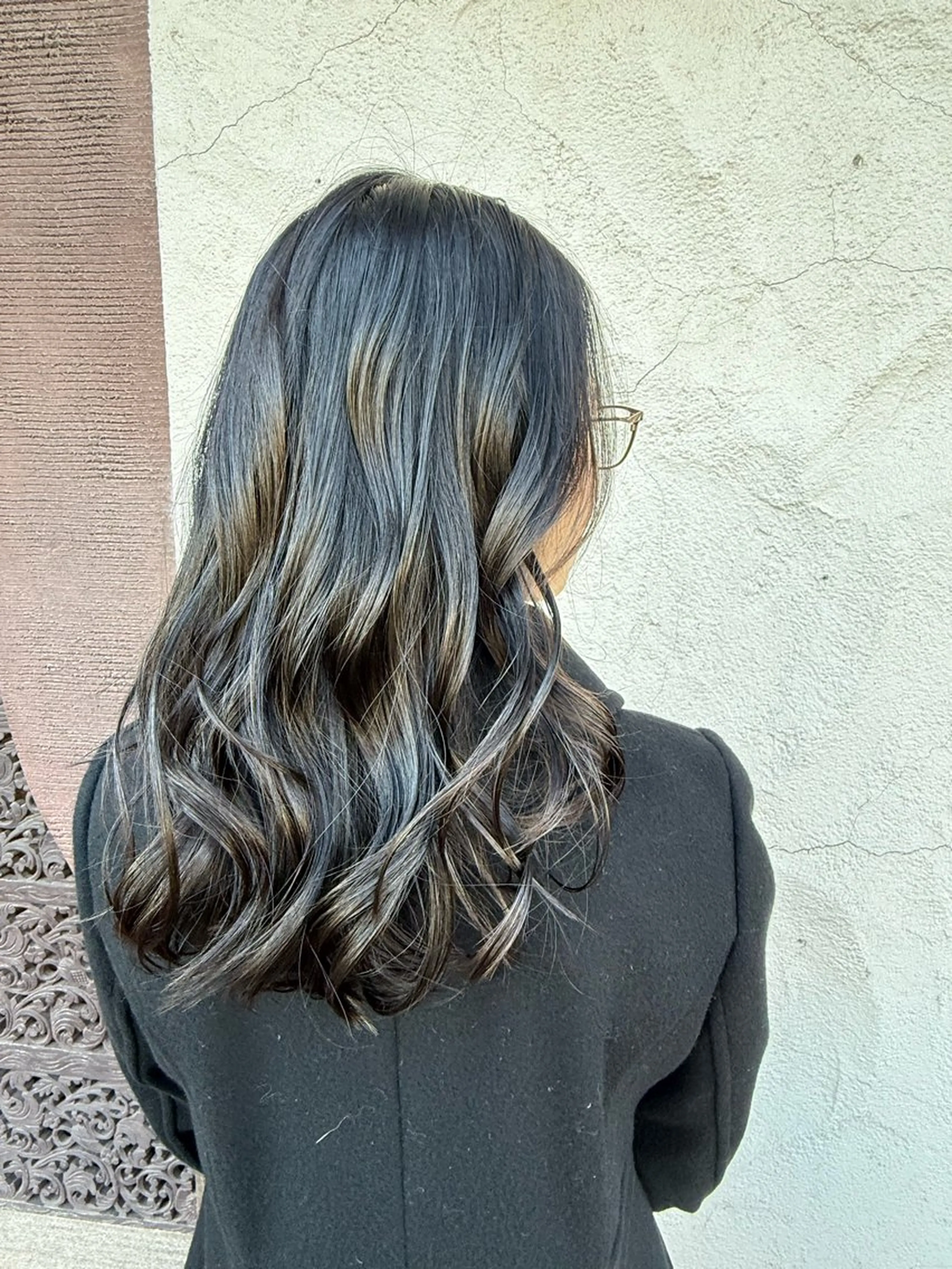 セミロング 艶カラー🕊️ ✴︎Yukari✴︎のヘアスタイル