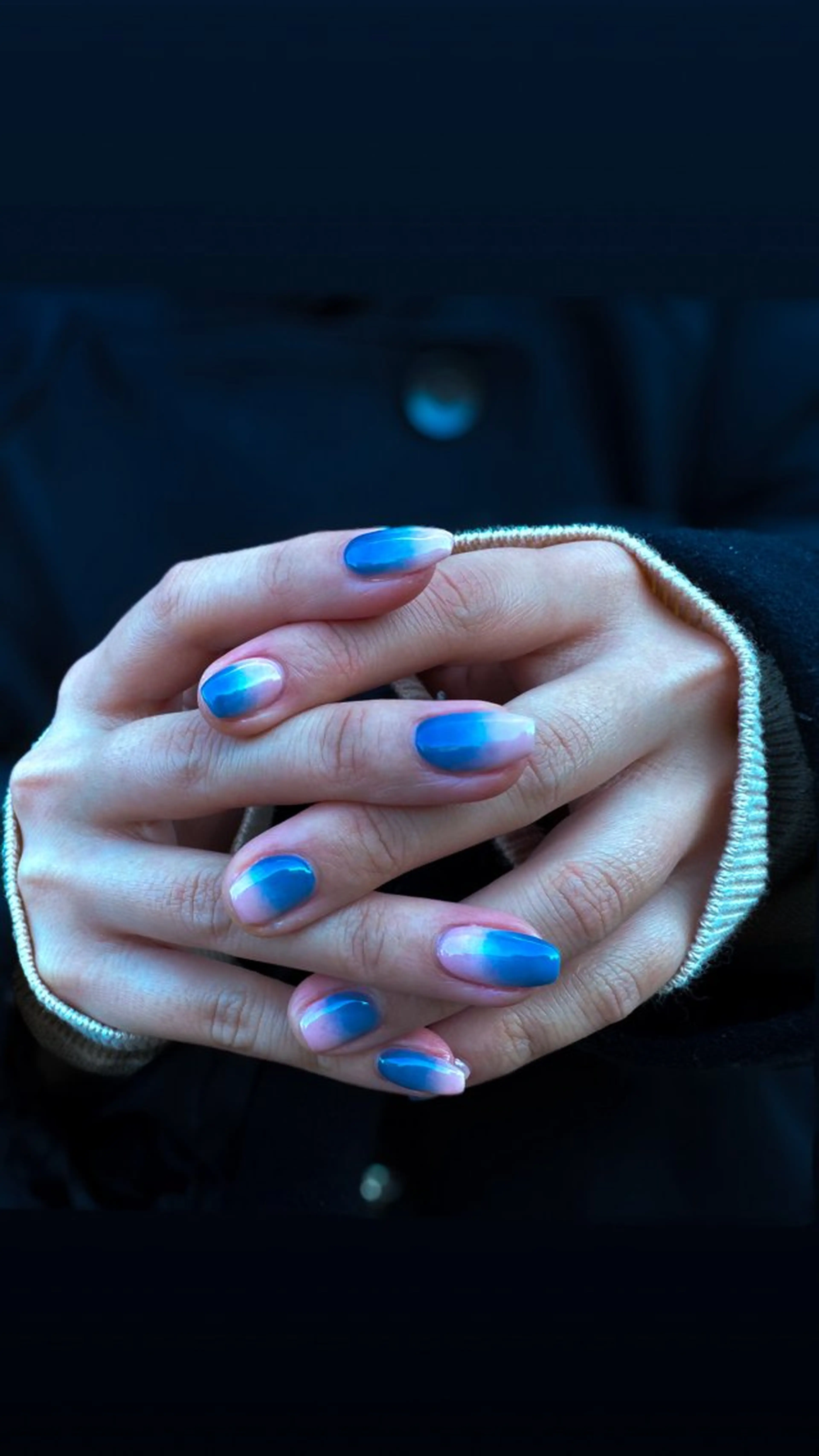 ネイル フラッシュネイル ジェルネイル マグネットネイル ニュアンスネイル パラジェル Nu:茅ヶ崎所属・Nu: ヌーのネイルデザイン