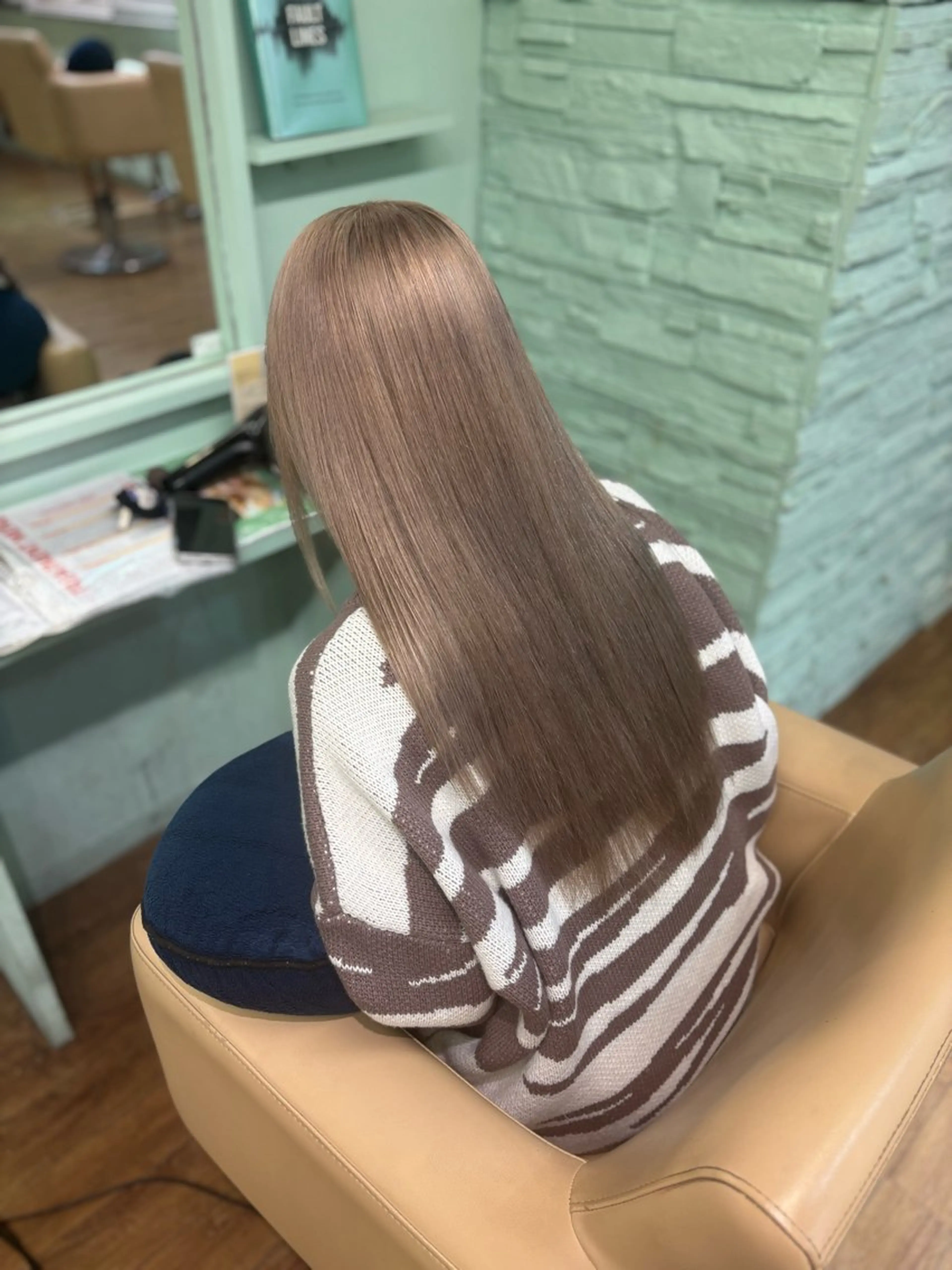 カラー ヘアカラー ブリーチカラー/ maru🩵💚のヘアスタイル