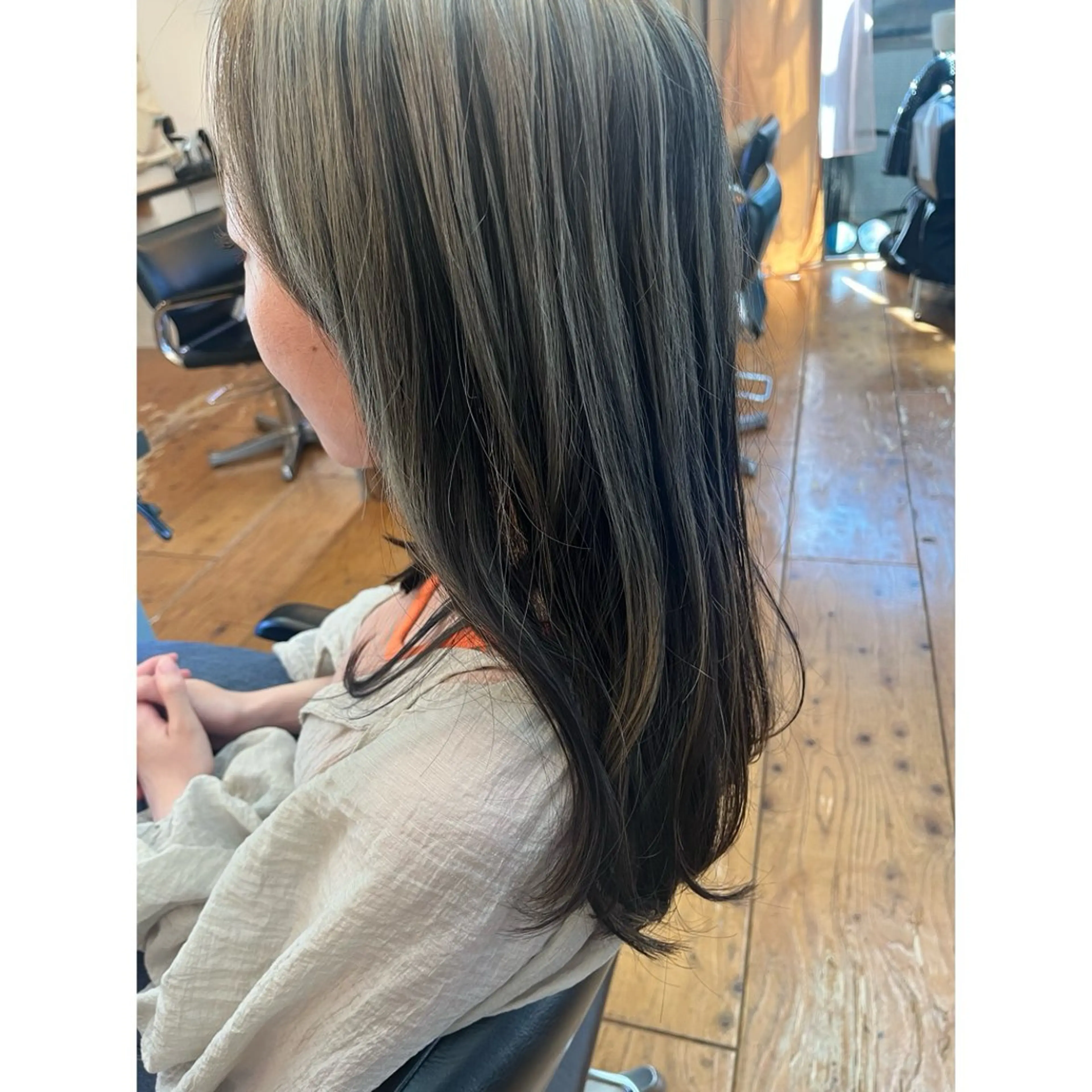 カラー Lagom なかだのヘアスタイル