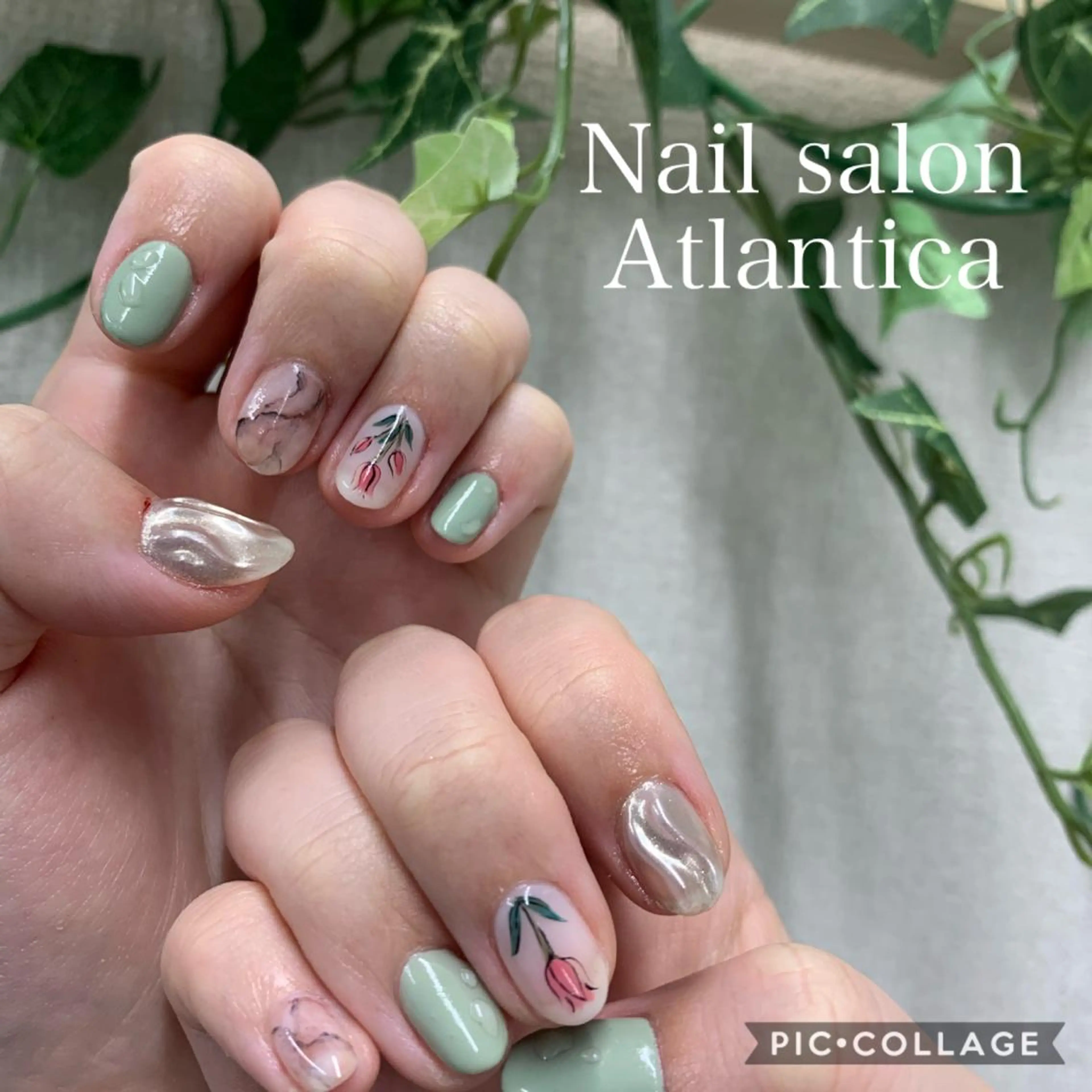 ネイル ハンドネイル Nail salon Atlantica所属・Nail salon ✩ ｱﾄﾗﾝﾃｨｶのネイルデザイン
