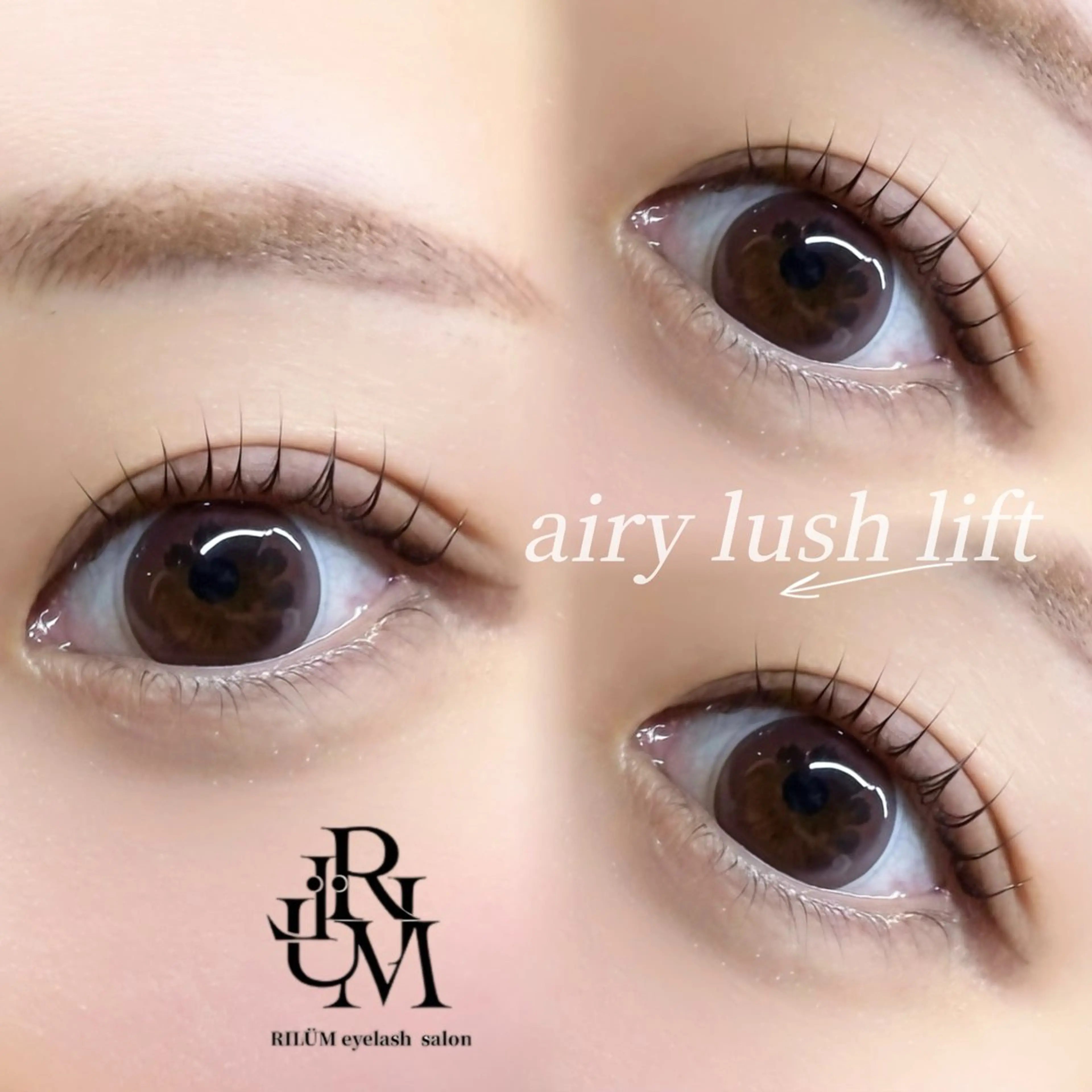 マツエク・マツパ パリジェンヌラッシュリフト まつげパーマ 一重×まつ毛パーマ マツパ RILÜM/マツパ /eyelashのマツエク・マツパデザイン