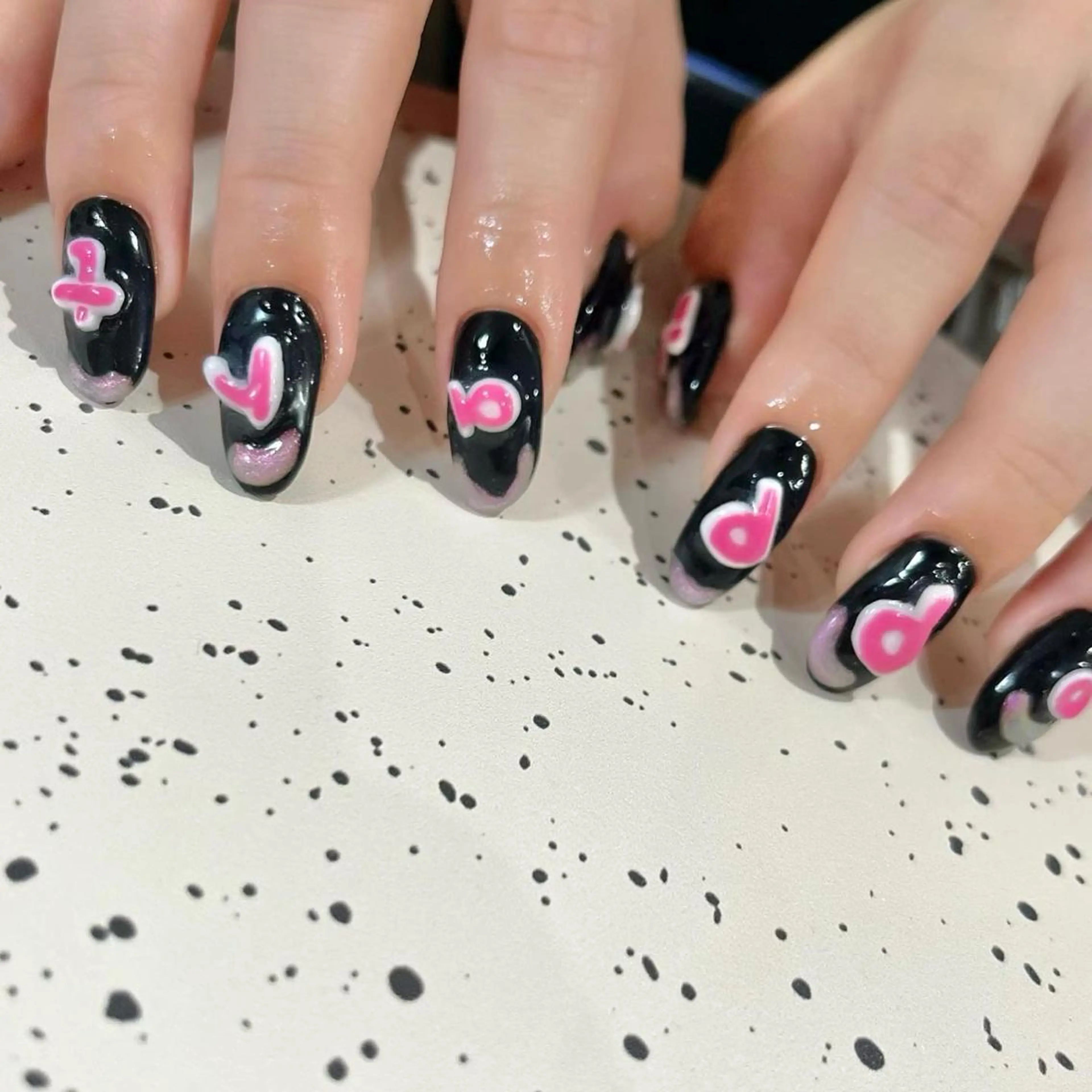 ネイル ぷっくりネイル ハンドネイル Nail Salon　Ｋのネイルデザイン