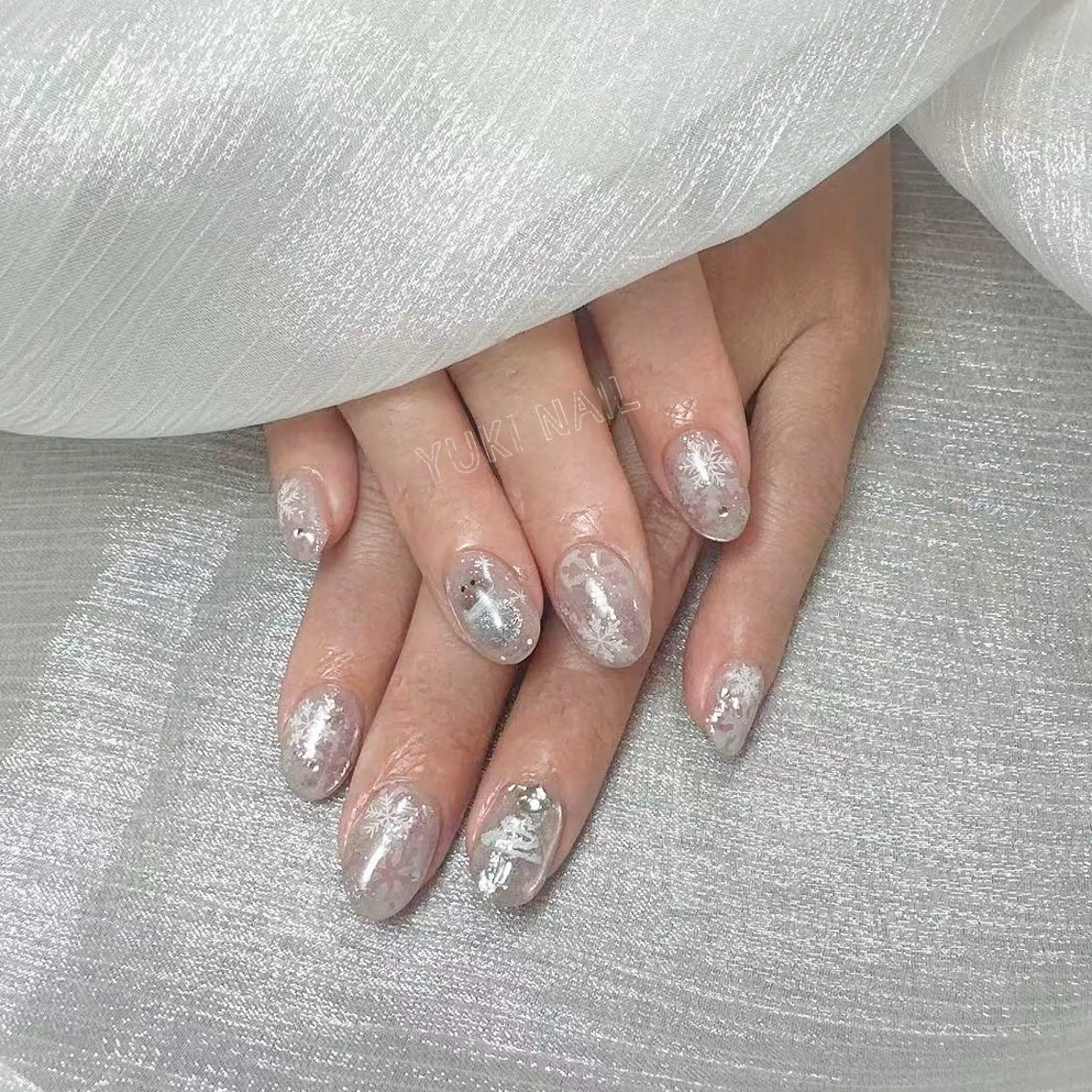 ネイル ハンドネイル YUKI Nail_❄️のネイルデザイン