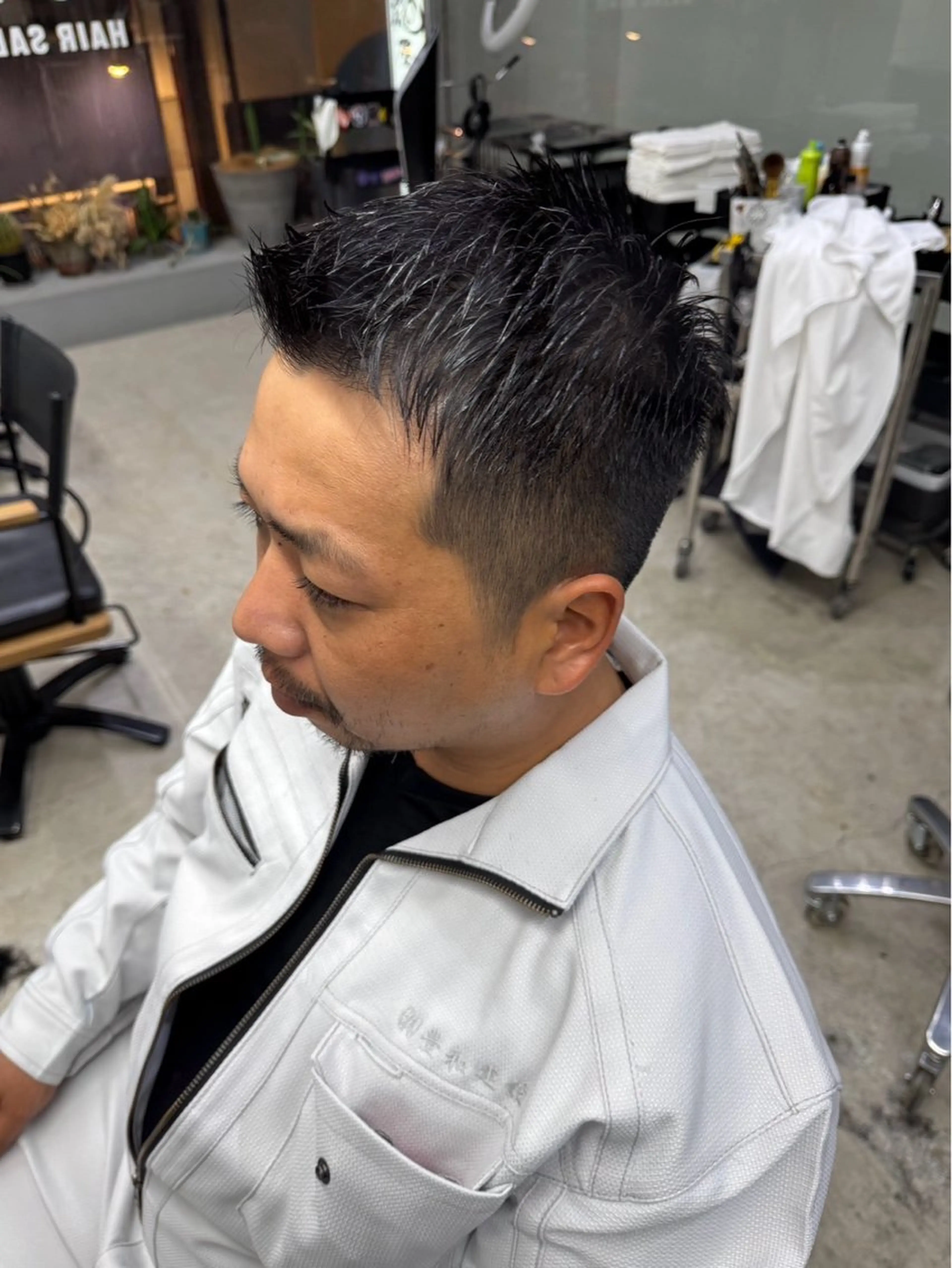 ショート メンズ メンズ専門サロン wokeのヘアスタイル