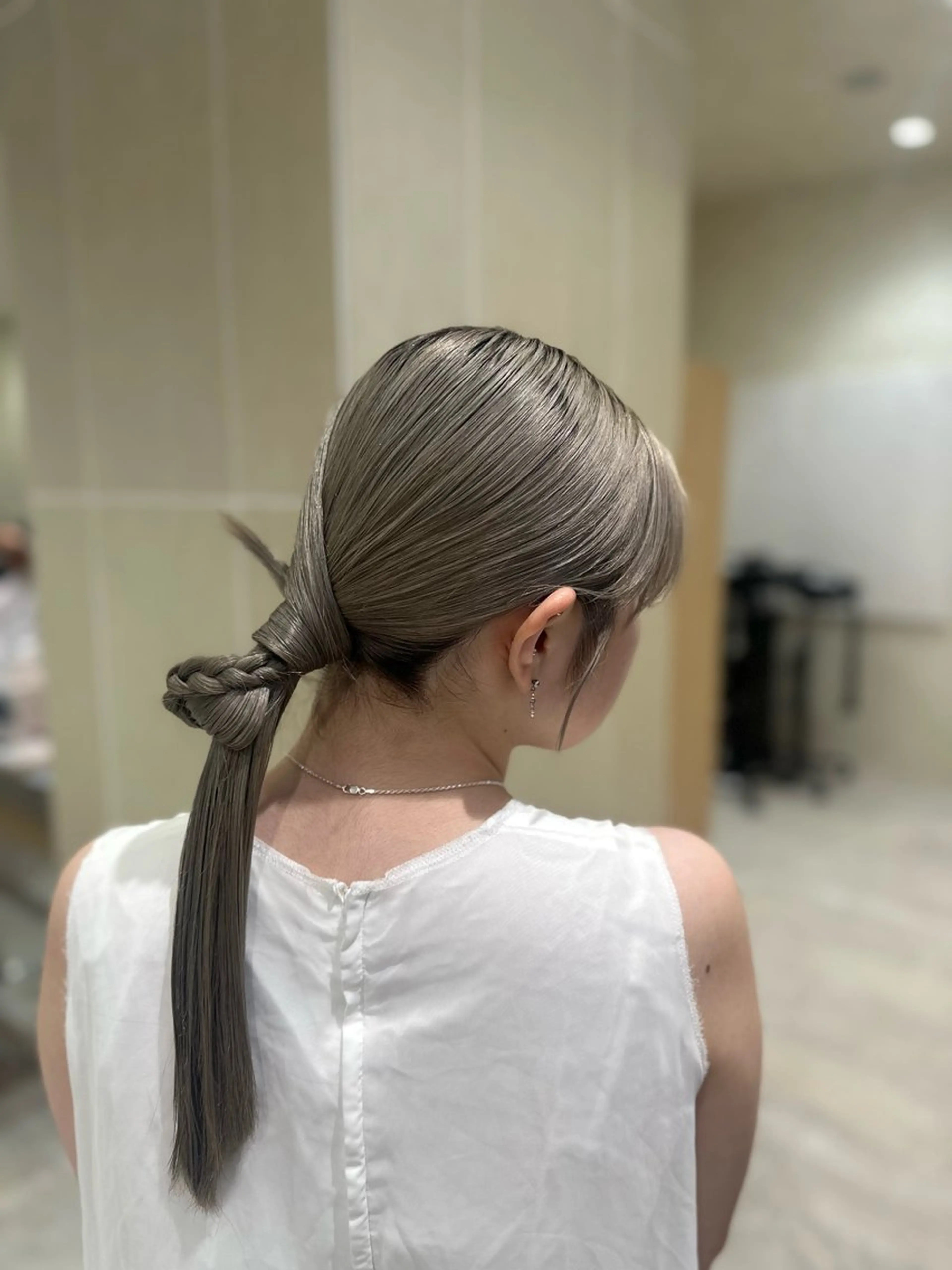 【ツヤタイトヘアアレンジ】早朝も🙆🏻の写真