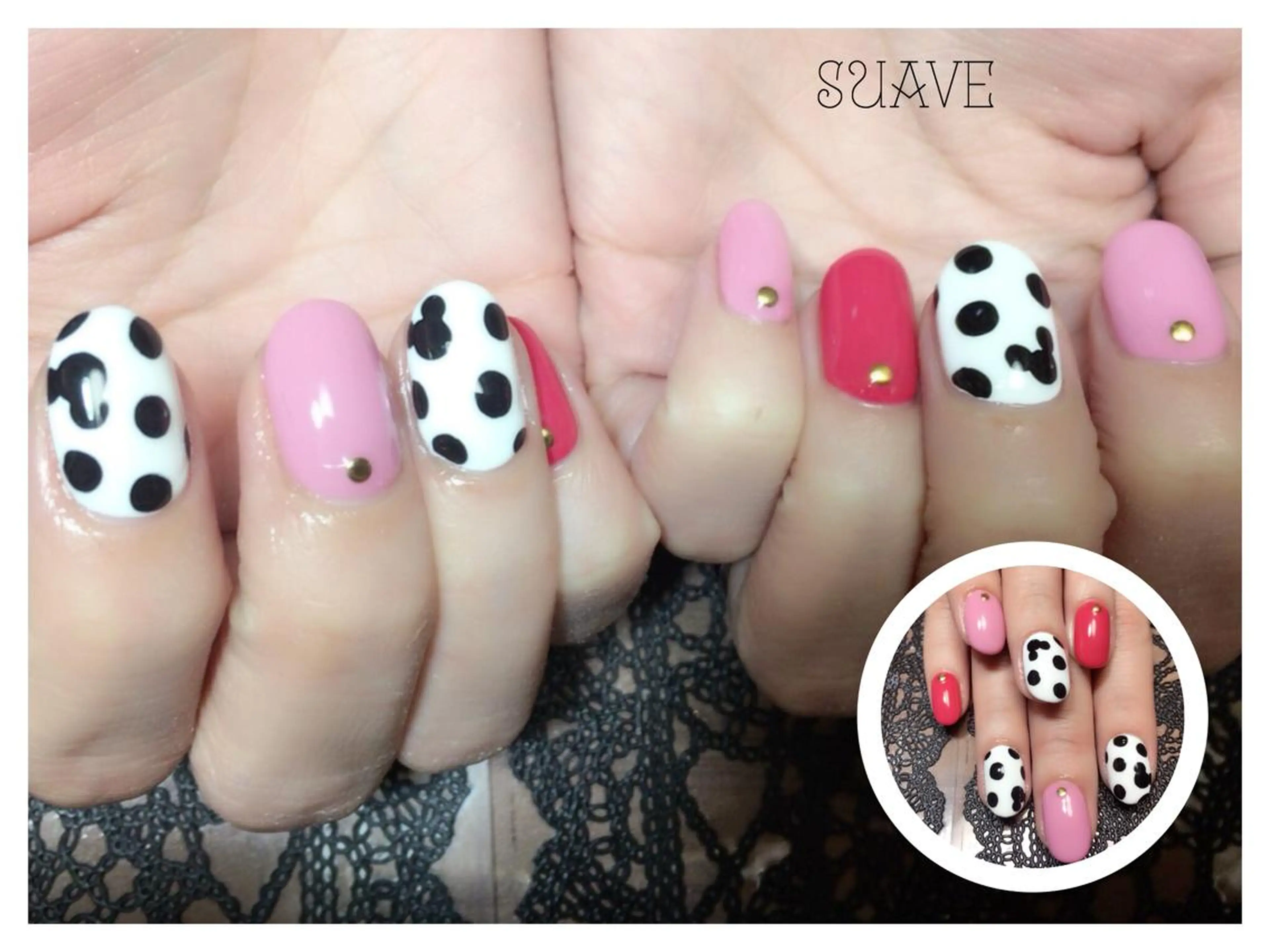 ネイル ワンカラーネイル ピンク Nail Suave (シュアーヴ)のネイルデザイン