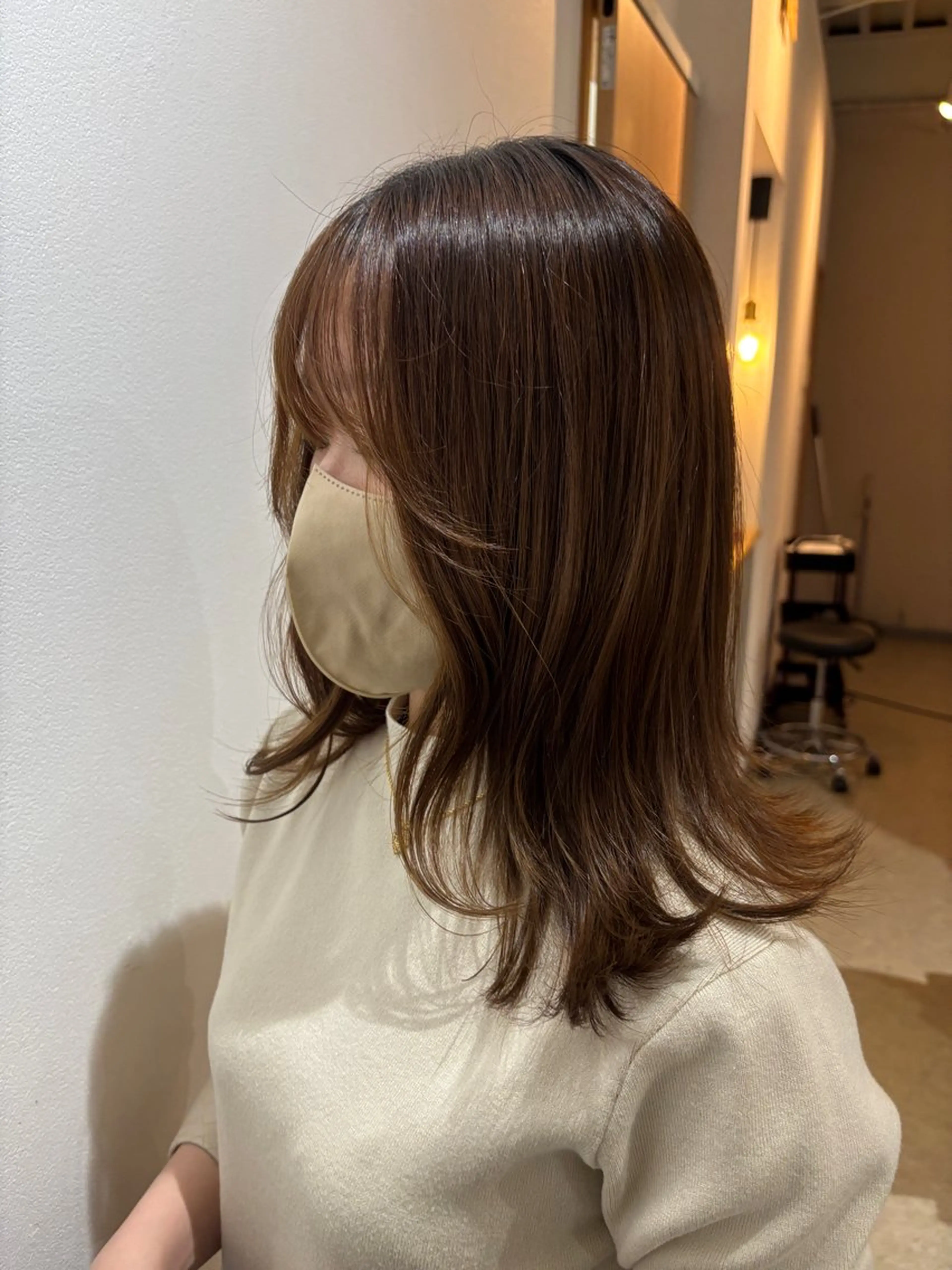 セミロング トリートメント miri.. yukinaのヘアスタイル