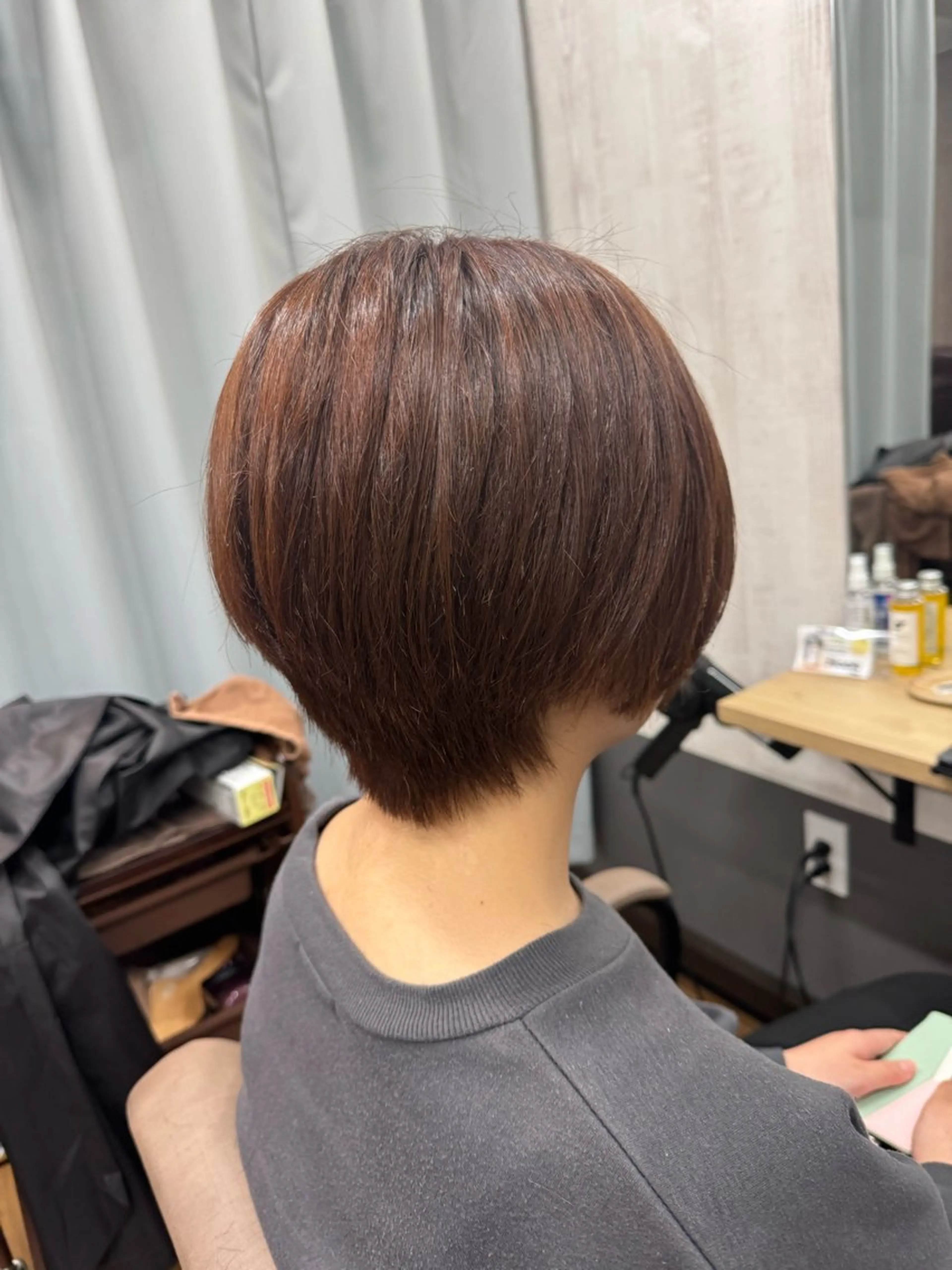 ショート カラー カット ヘアカラー トリートメント TELA HAIR 稲毛店　千尋のヘアスタイル