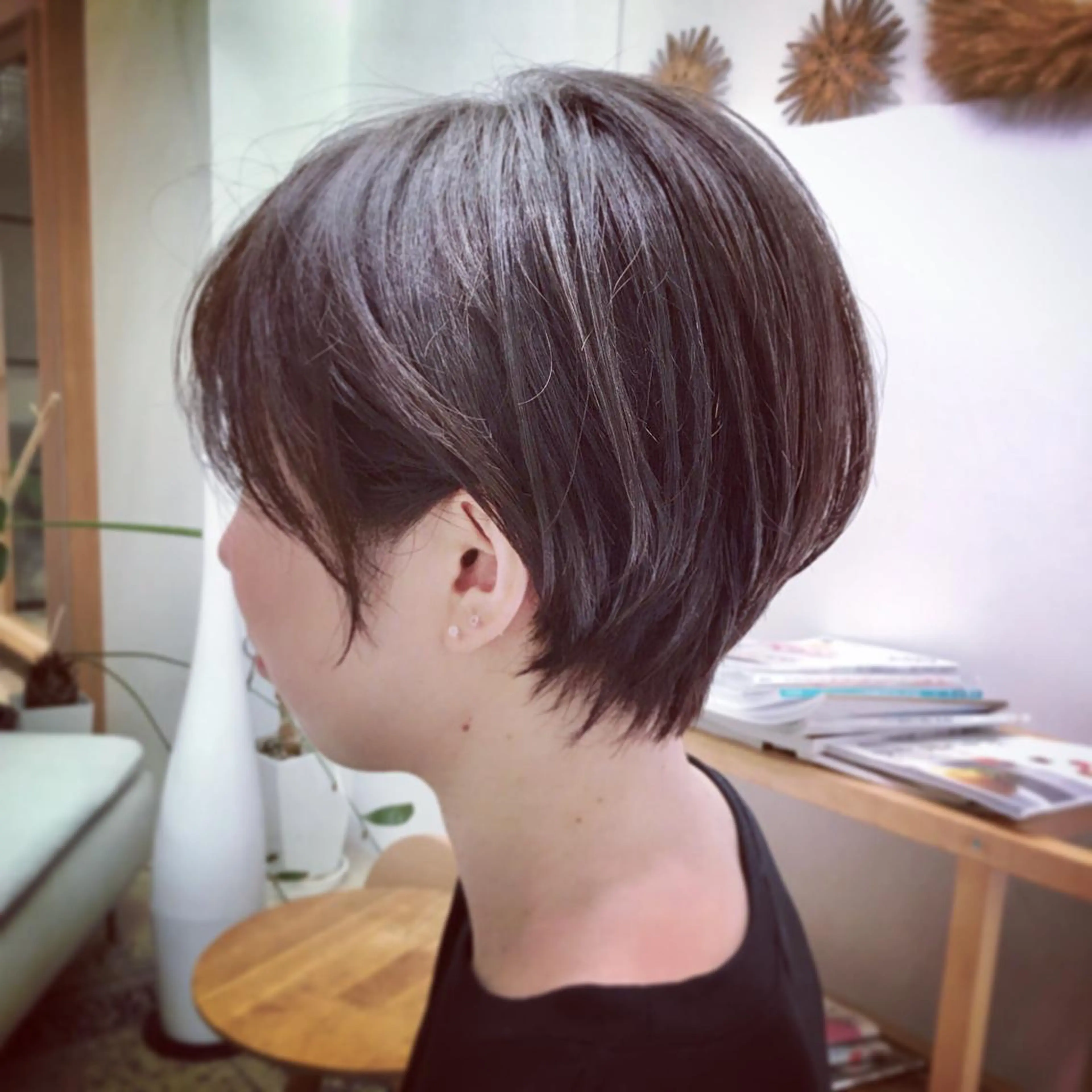 ショート カラー カット ヘアカラー トリートメント 平田 健一のヘアスタイル