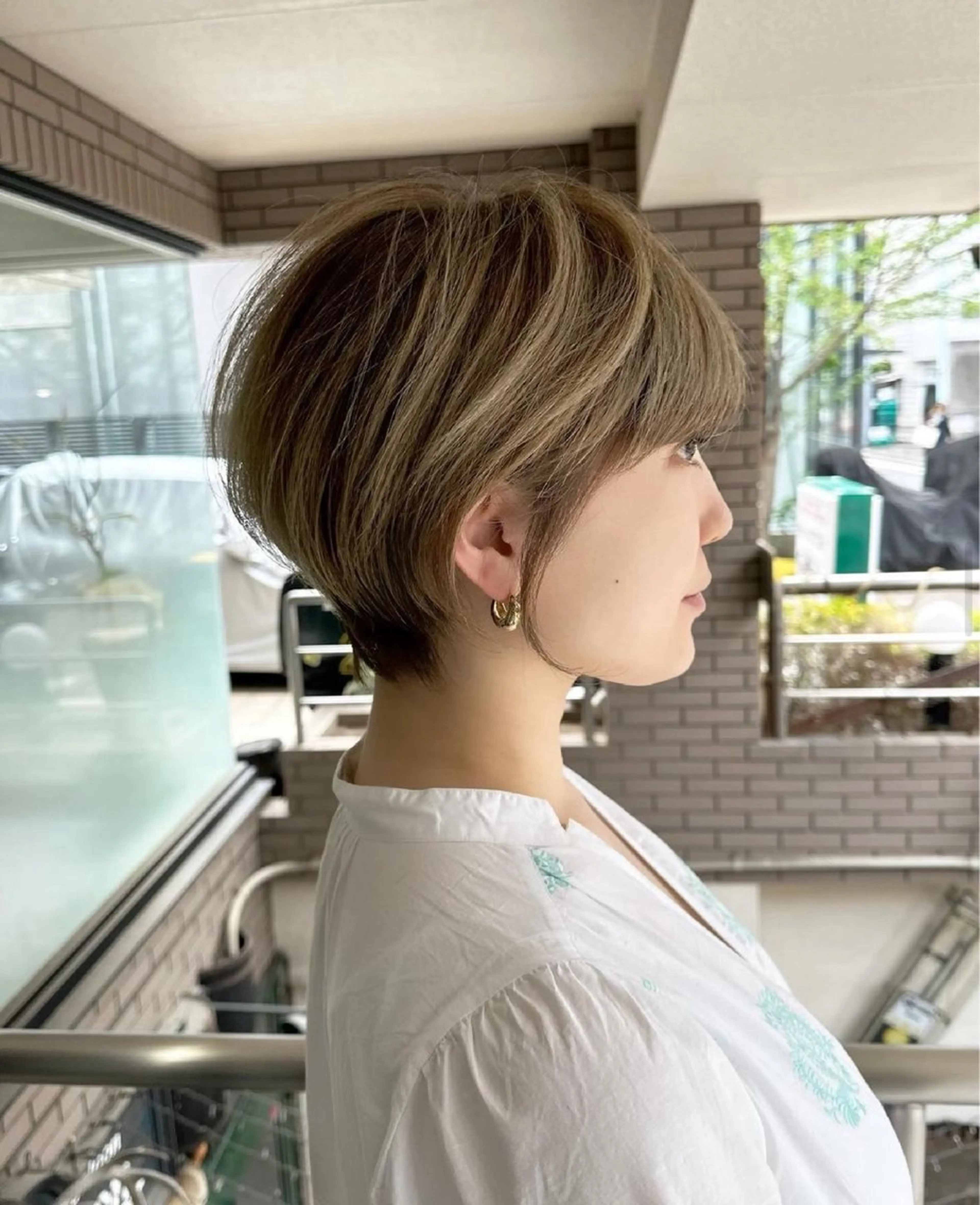 ショート カット ヘアカラー 🫧似合わせショート ゴヤ🫧のヘアスタイル