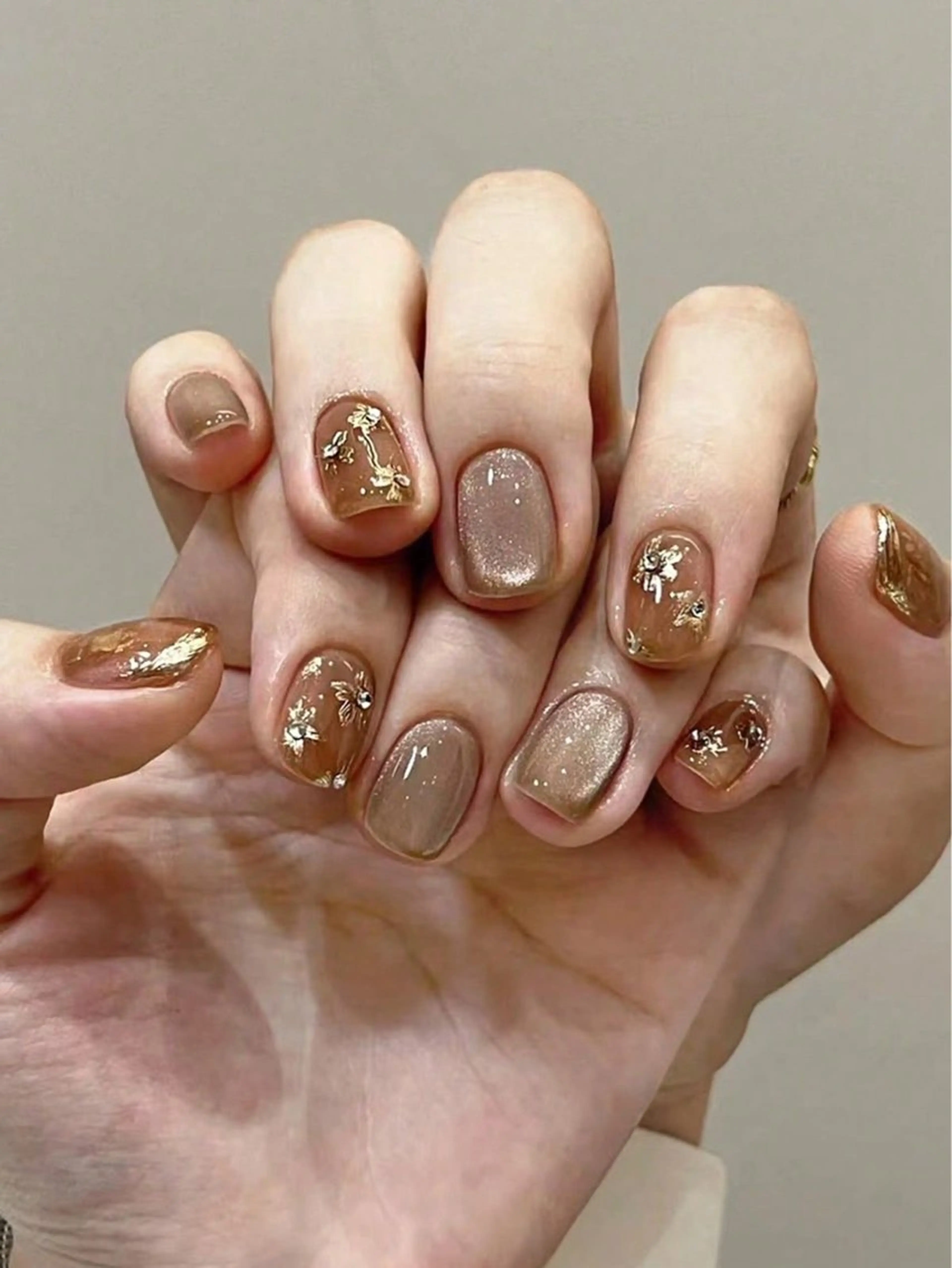 ネイル マグネットネイル ハンドネイル Sora Nail所属・Sora Nailのネイルデザイン