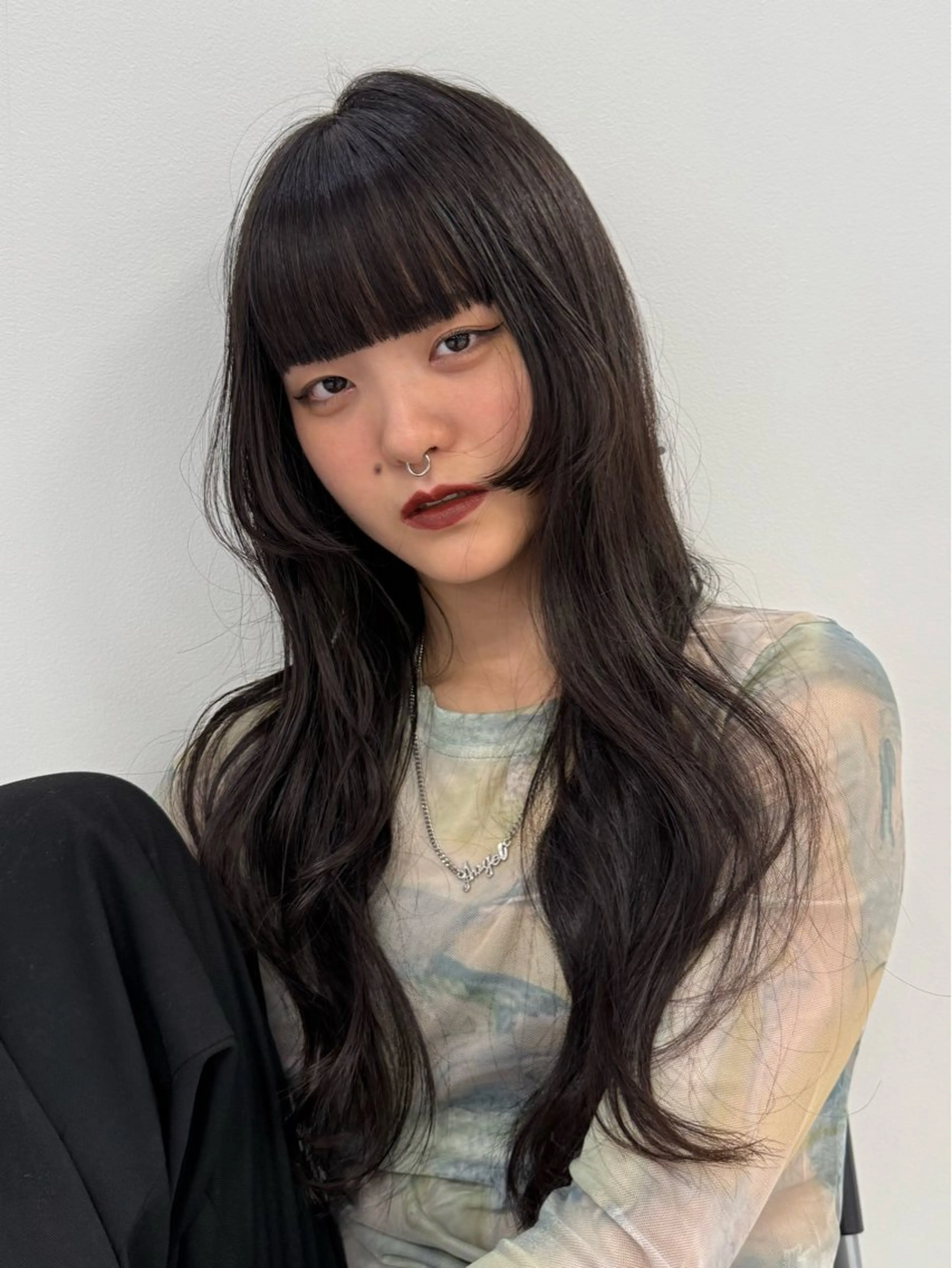 ロング カラー ヘアカラー Daisy🎀【福岡 美容師】chiakiのヘアスタイル