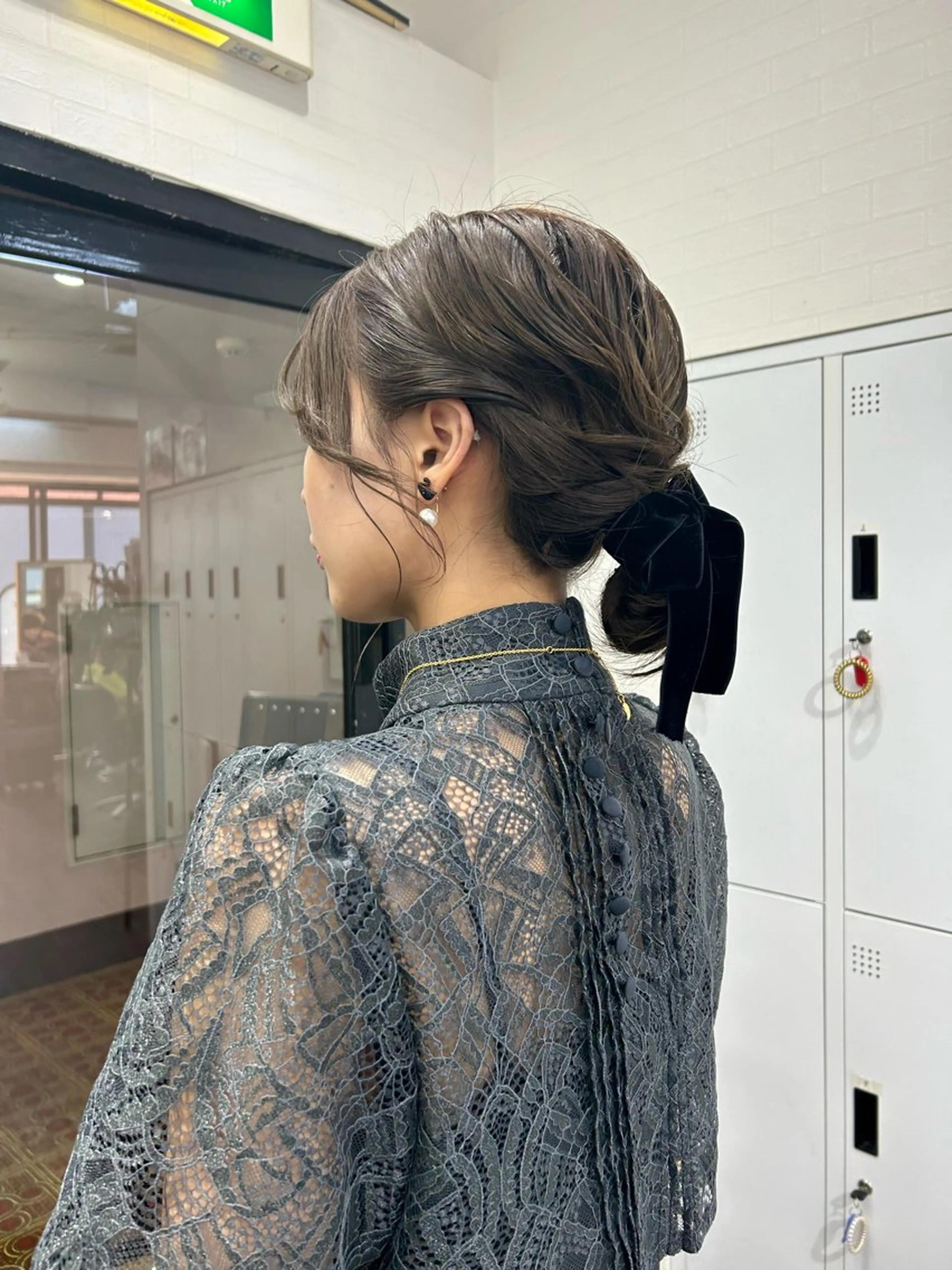 ヘアアレンジ Yui. レイヤー／パーマのヘアスタイル