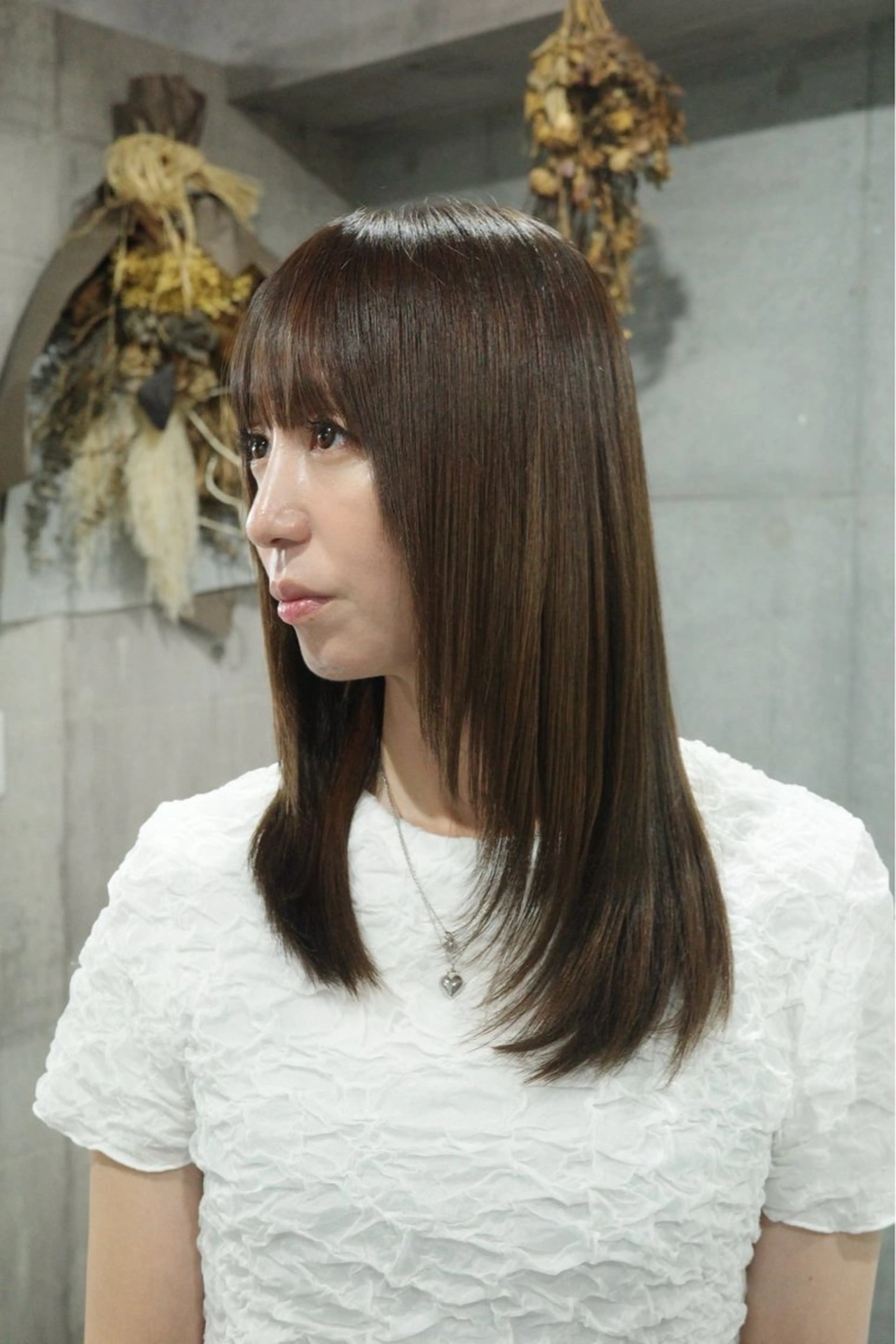 カラー Sog所属・manami/艶髪 /くすみカラーのヘアスタイル