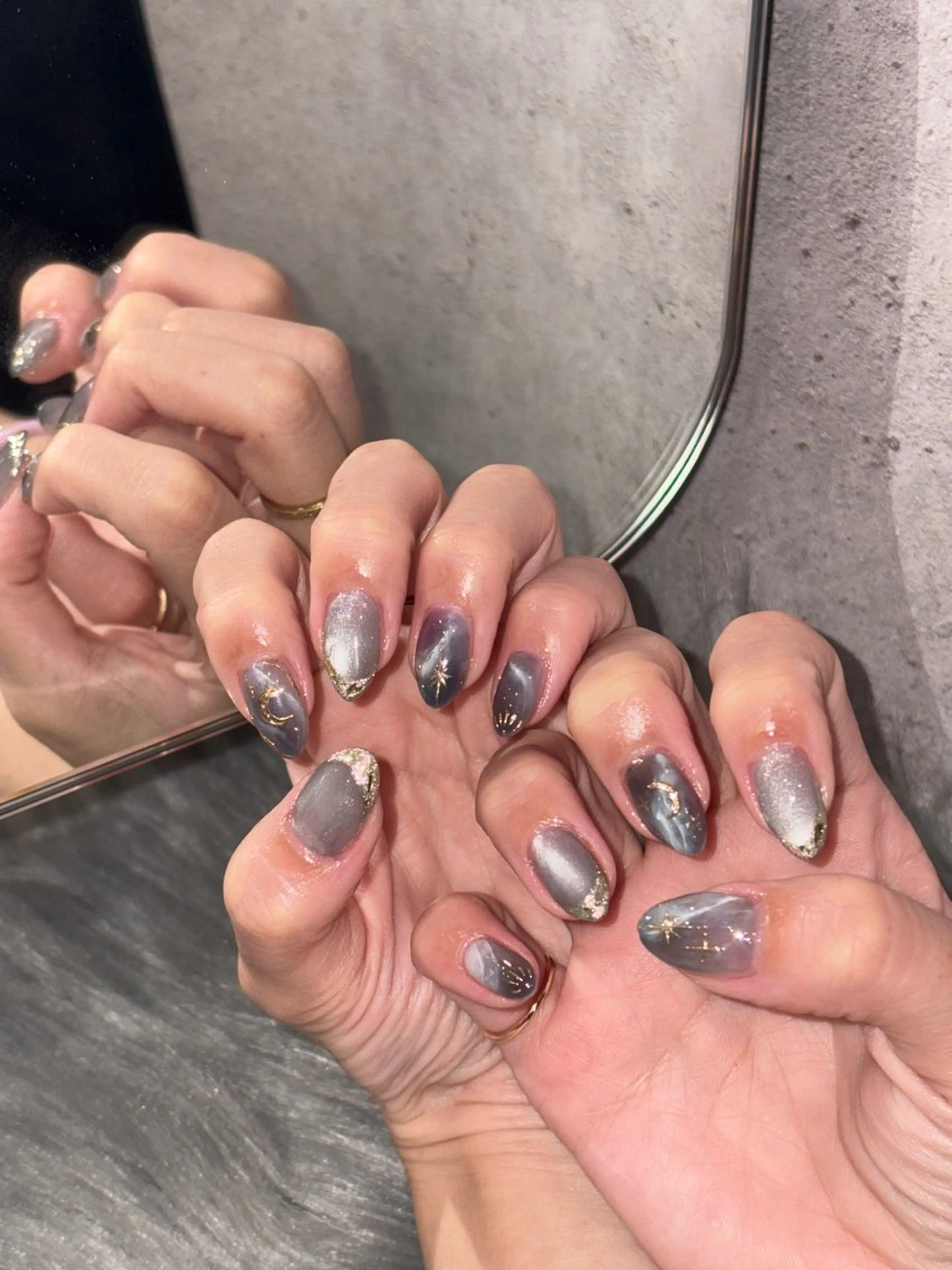 ネイル ハンドネイル ASUKA nail ちゅるん/ニュアンスのネイルデザイン