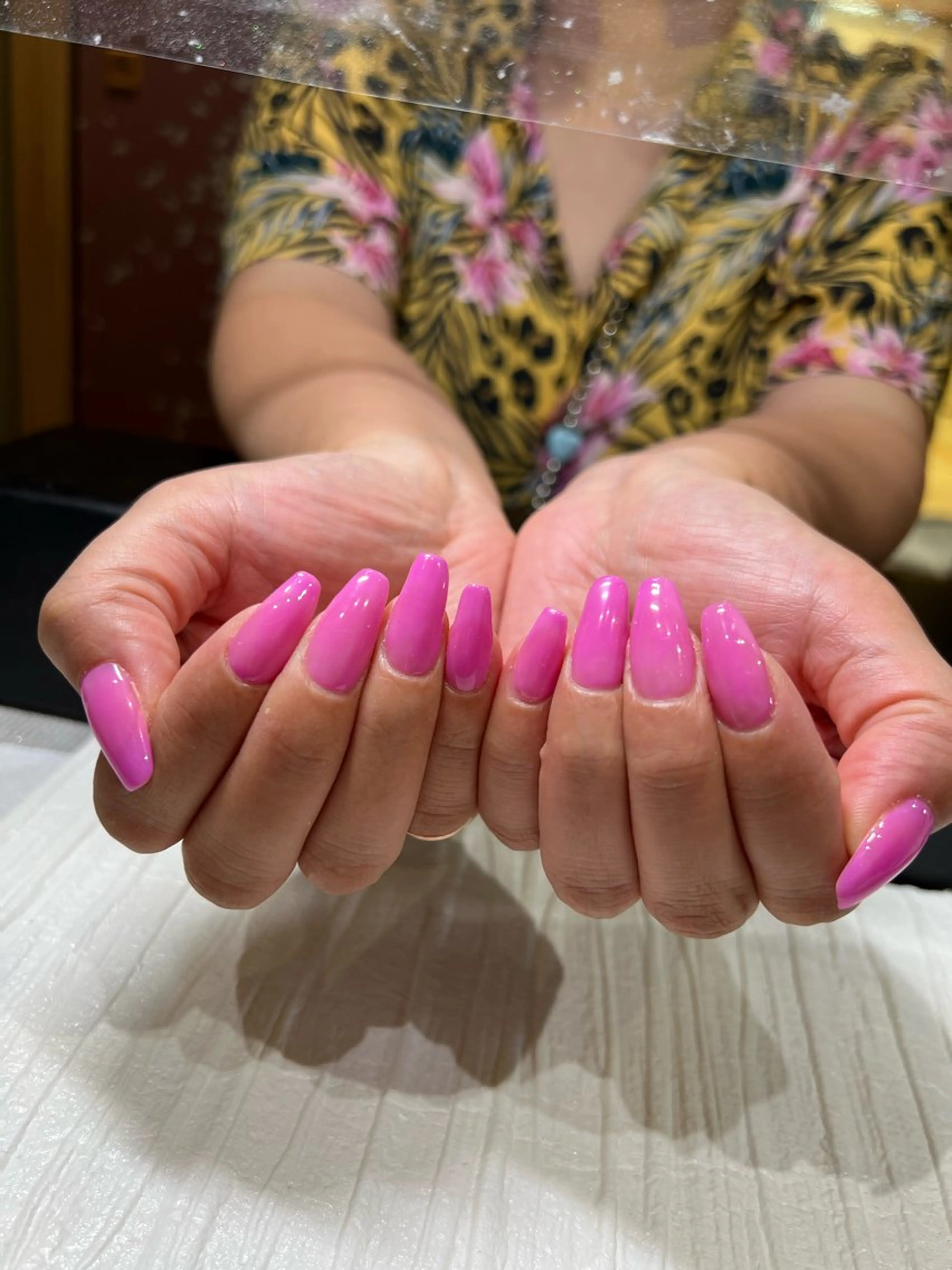 ネイル ワンカラーネイル Total Beauty Salon CURE 津田沼店所属・イエティ .のネイルデザイン