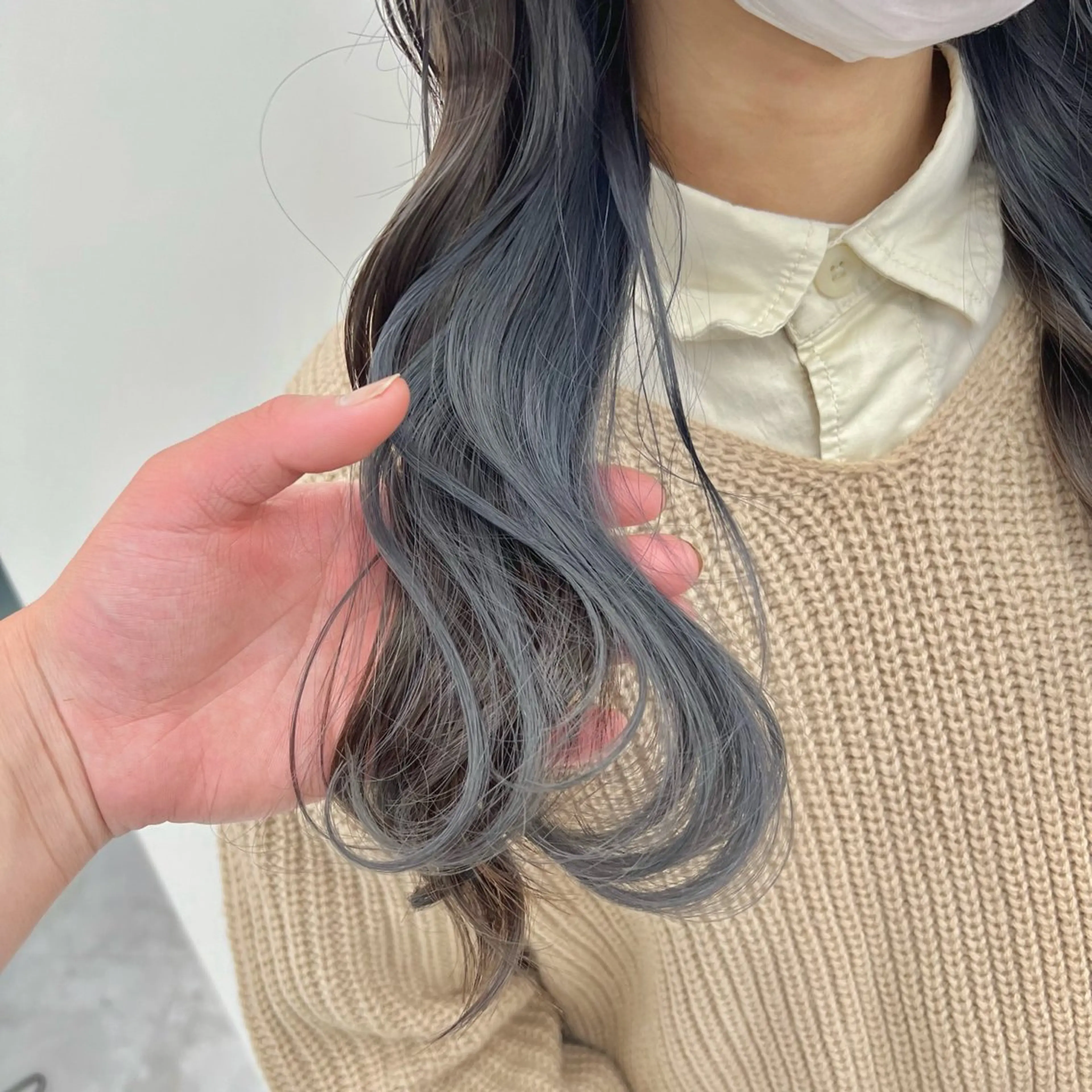 ロング カラー 💫トレンドパーマ 友輝💫のヘアスタイル