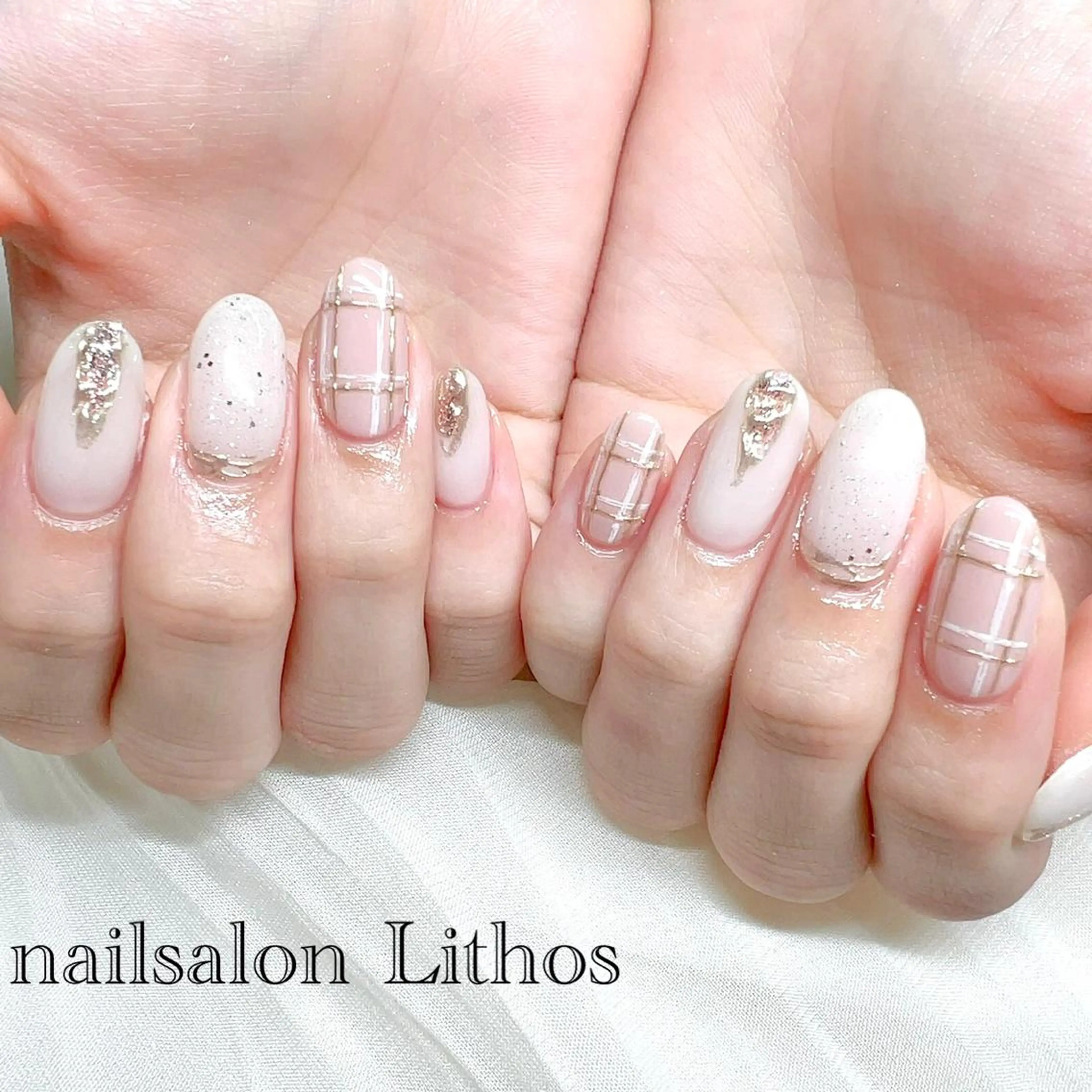 ネイル ハンドネイル nailsalon Lithos所属・nailsalon Recontreのネイルデザイン