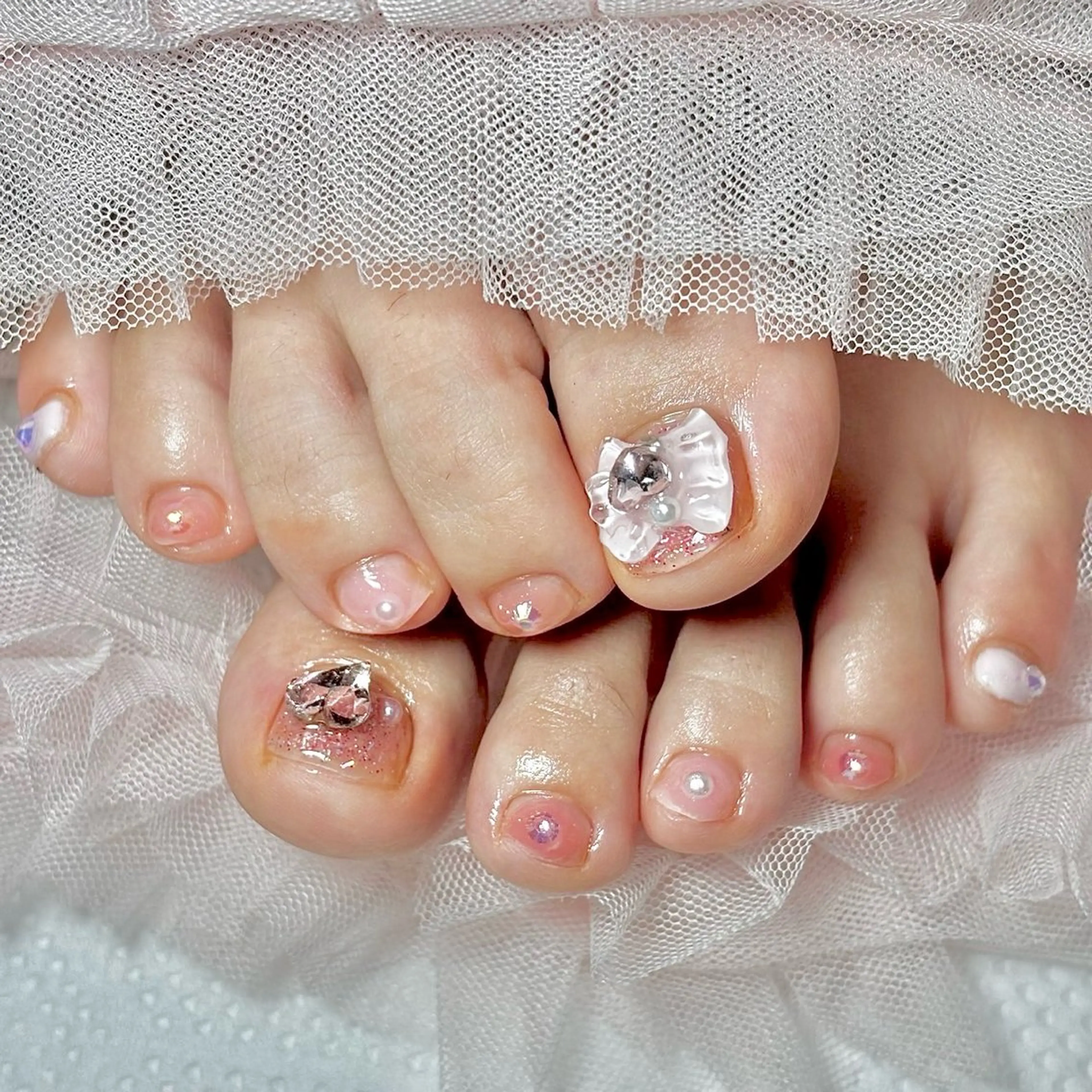 ネイル フットネイル miminon 自宅ネイルサロンのネイルデザイン