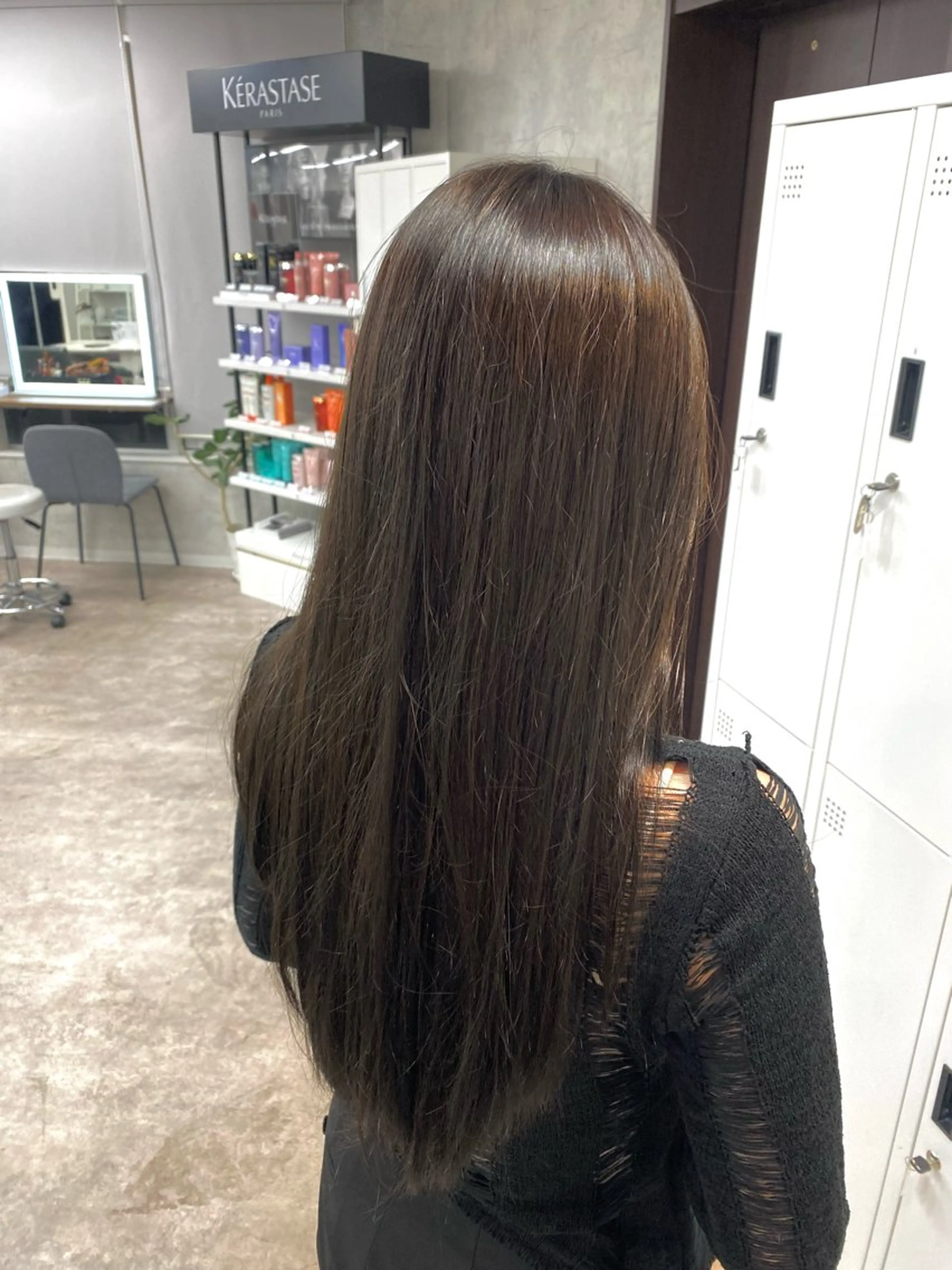 ロング カラー limit 康成/カラー縮毛矯正のヘアスタイル