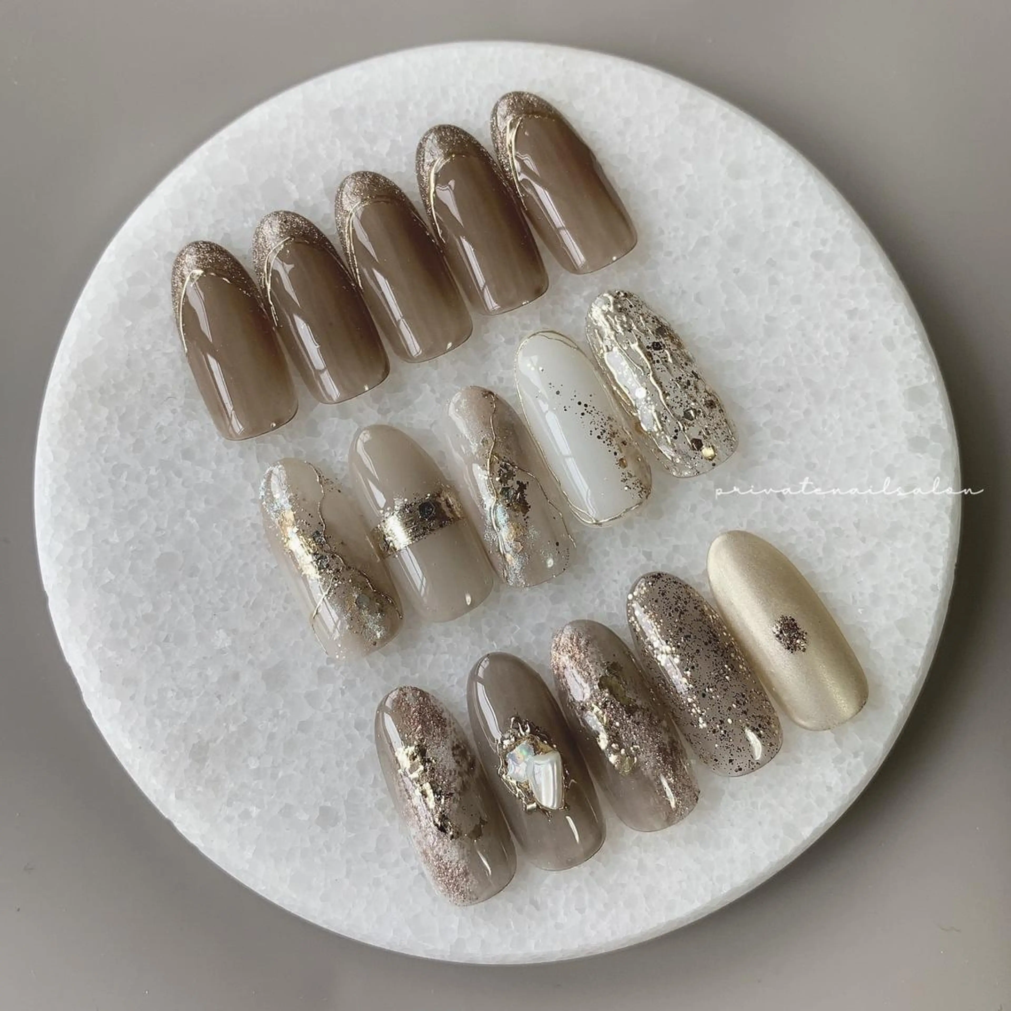 ネイル ニュアンスネイル ハンドネイル Liebe nailのネイルデザイン