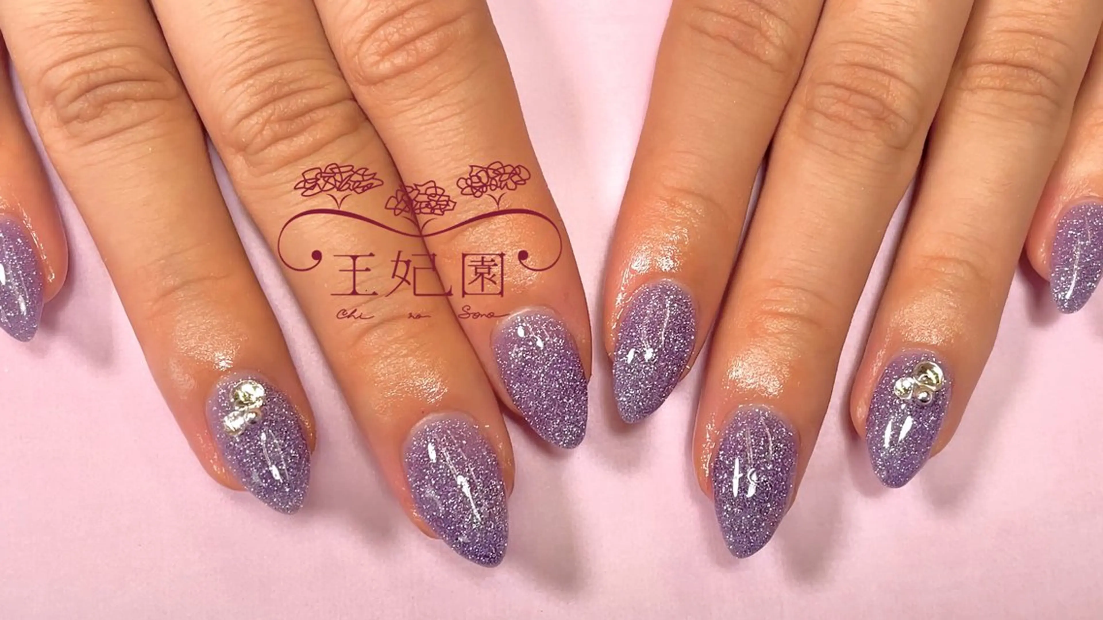 ネイル フラッシュネイル ラメ(グリッター) メンズネイル ワンカラーネイル ワンホンネイル nail salon王妃の園所属・王妃の園 ohinosonoのネイルデザイン
