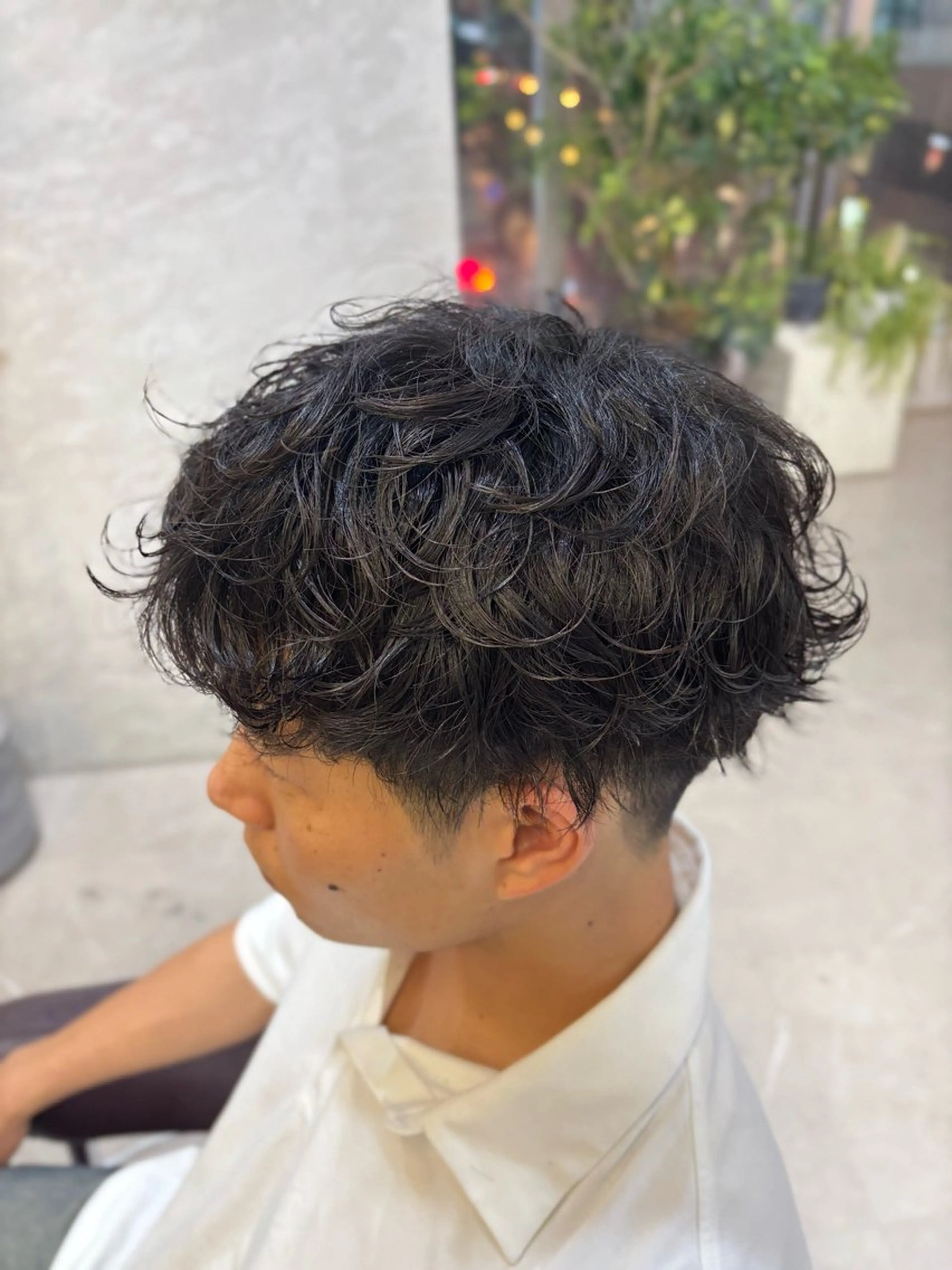 メンズカット＋パーマの写真