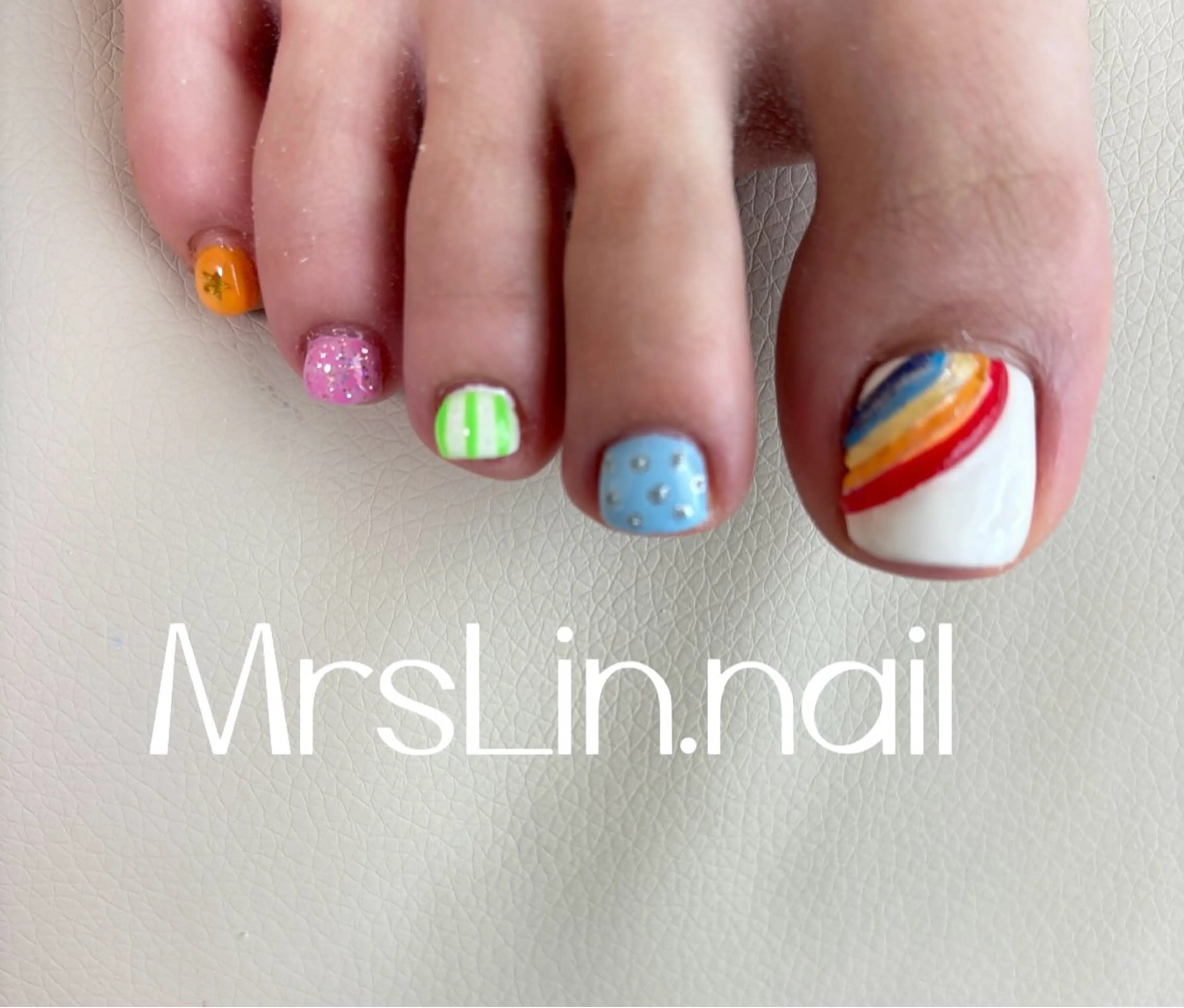 ネイル フットネイル Mrs Lin.nailのネイルデザイン