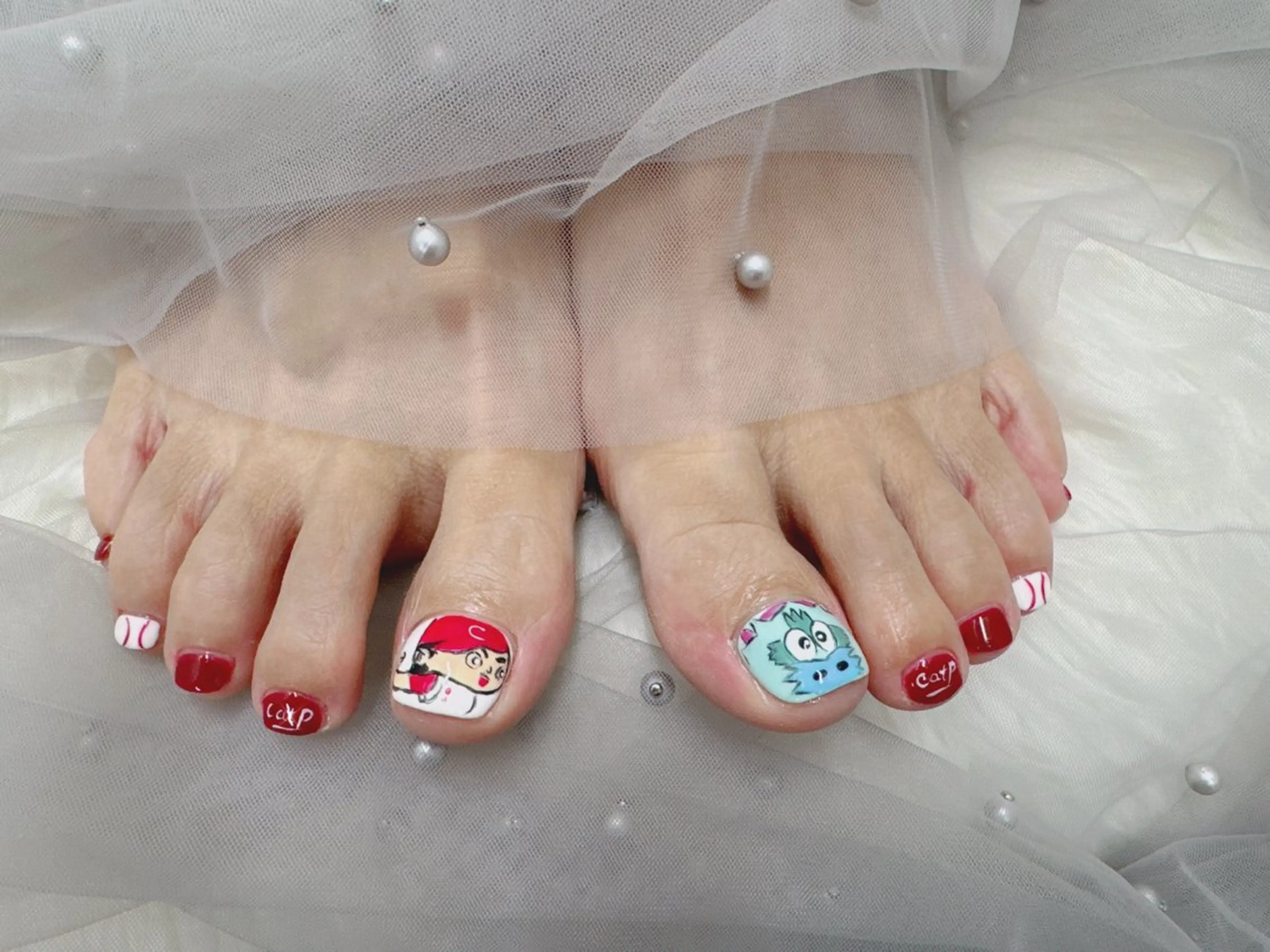 ネイル フットネイル EN salon💅 🦋もり💕のネイルデザイン