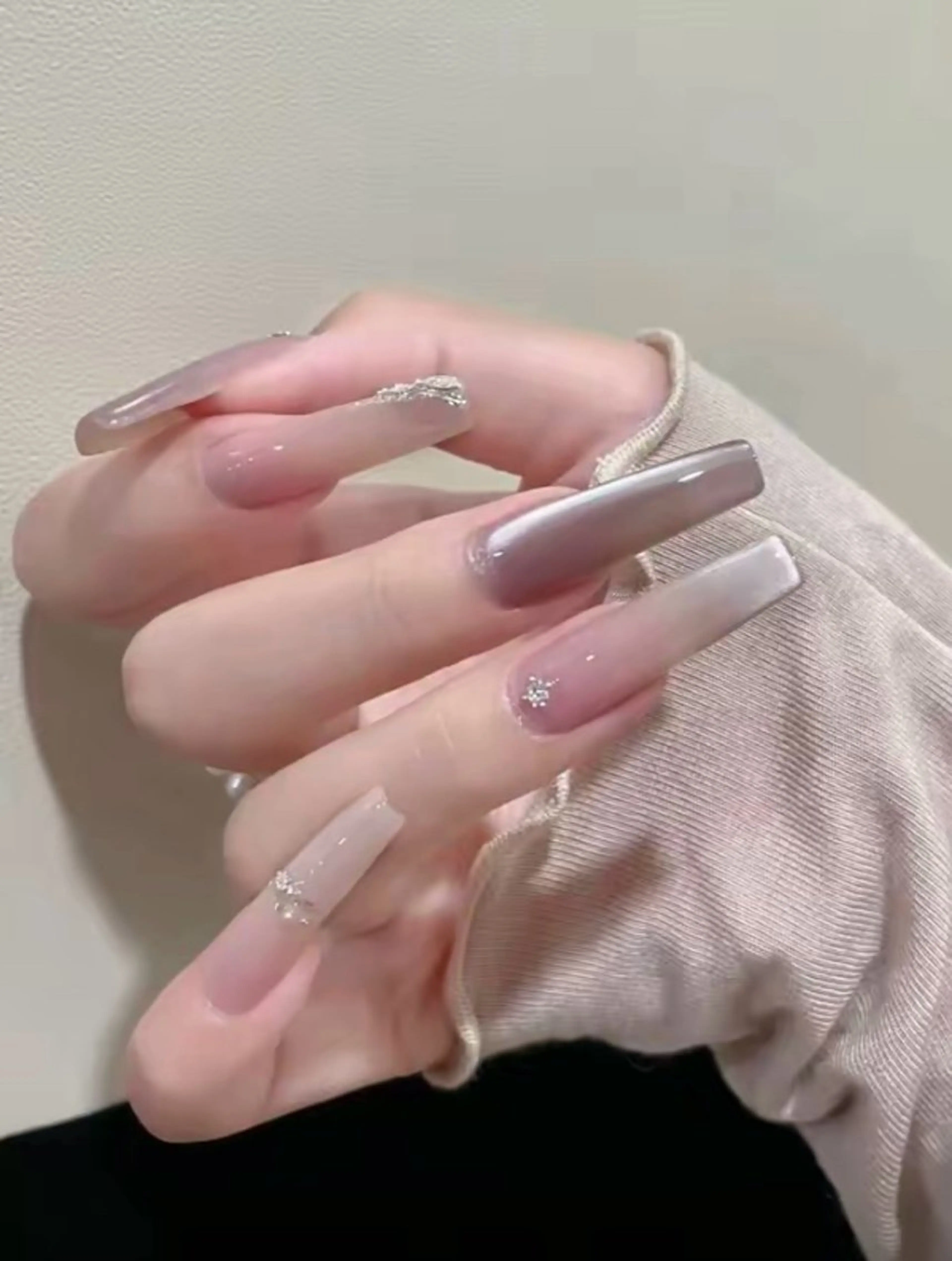 ネイル 長さ出し フットネイル ジェルネイル マグネットネイル 持ち込み ハンドネイル YMT NailStudio所属・YMT NailStudioのネイルデザイン