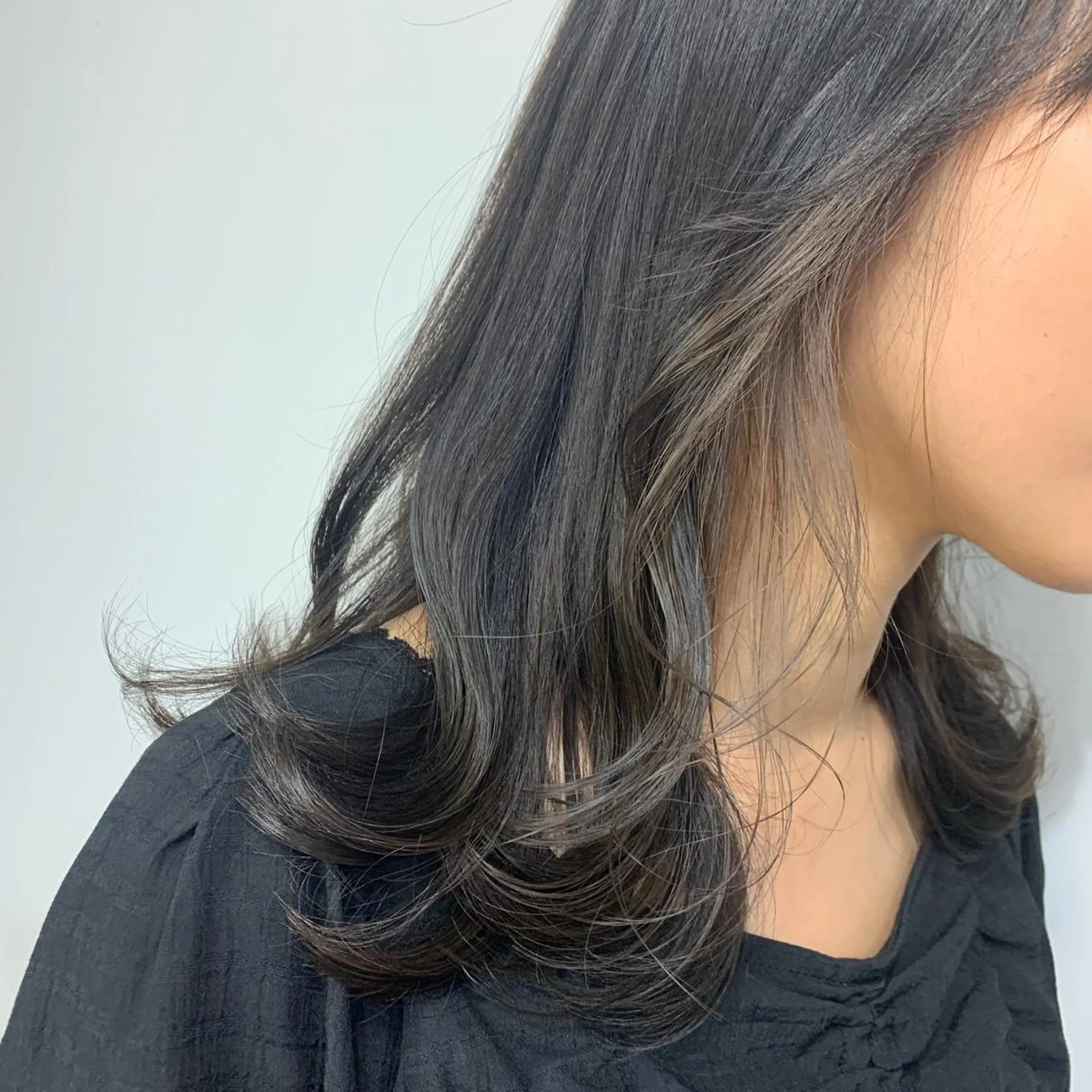 セミロング カラー HARUKA韓国ヘア /Luana梅田のヘアスタイル