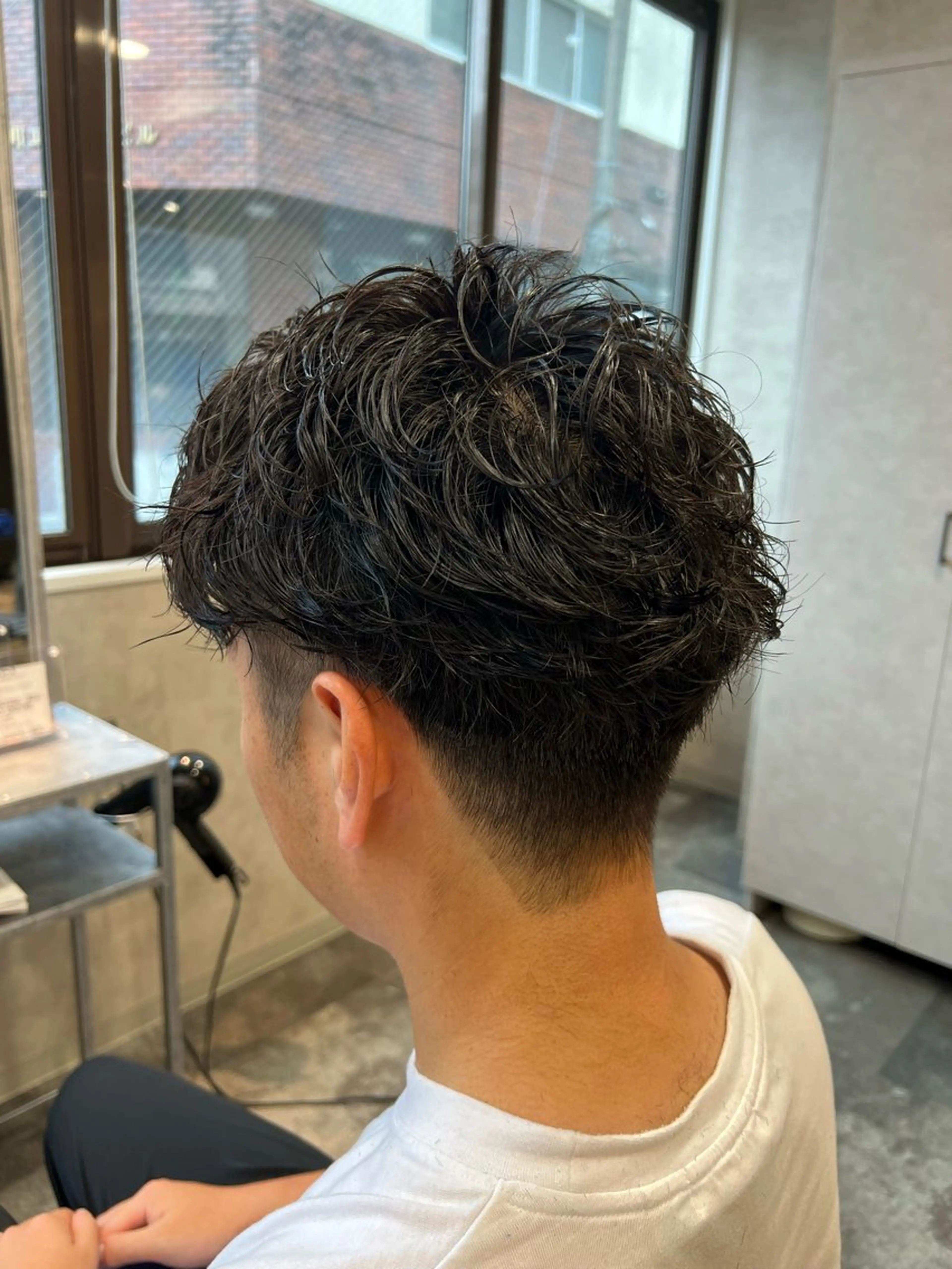 ショート パーマ ヘアアレンジ メンズ メンズパーマ メンズショート スパイキーショート メンズツイストパーマ 波巻きパーマ メンズ特化/カラー/ パーマ/ケイシンのヘアスタイル