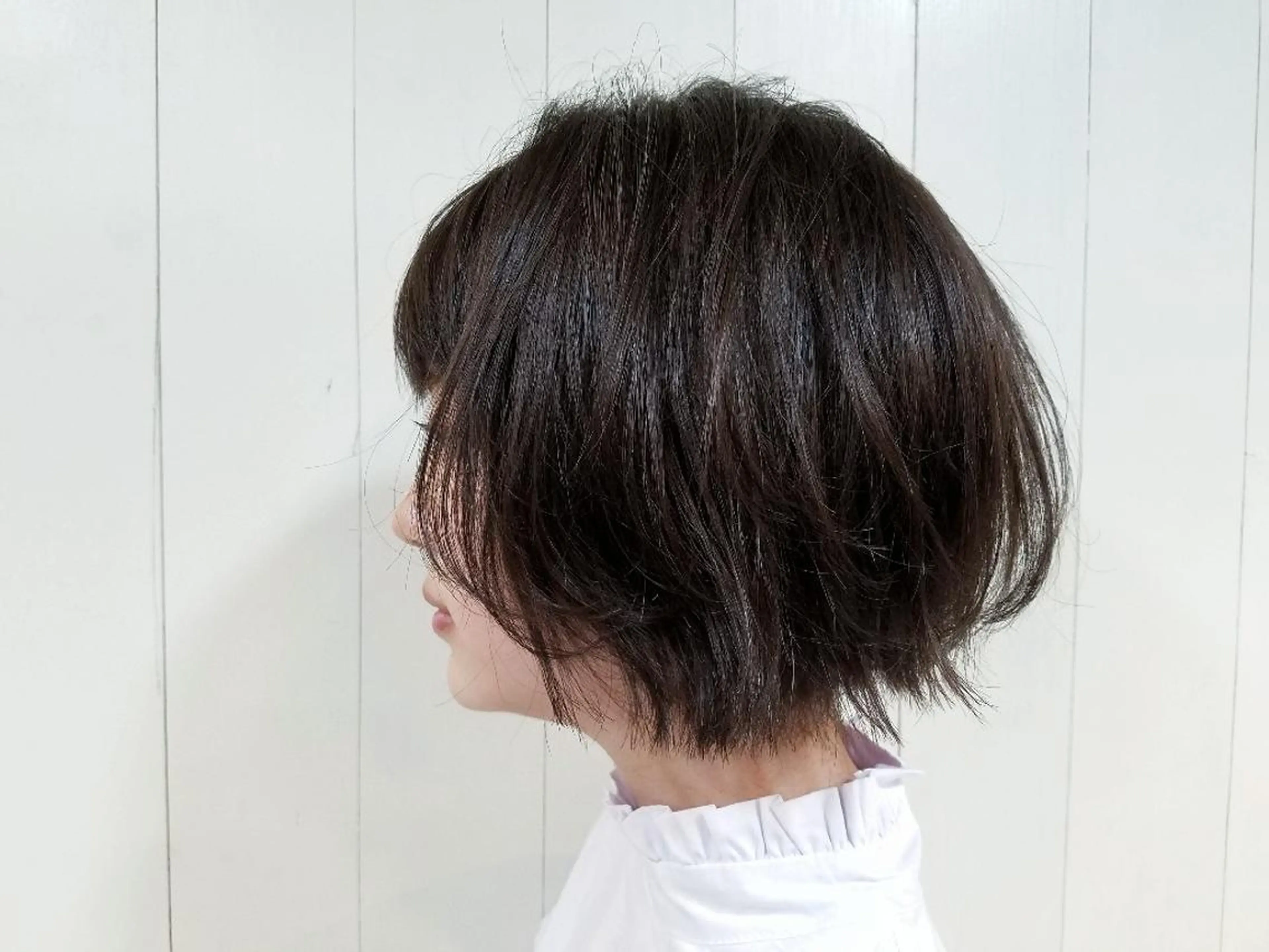 ショート ショートボブ ボブ ショートヘア 外ハネヘア ウルフ、ボブ美容師 今井のヘアスタイル