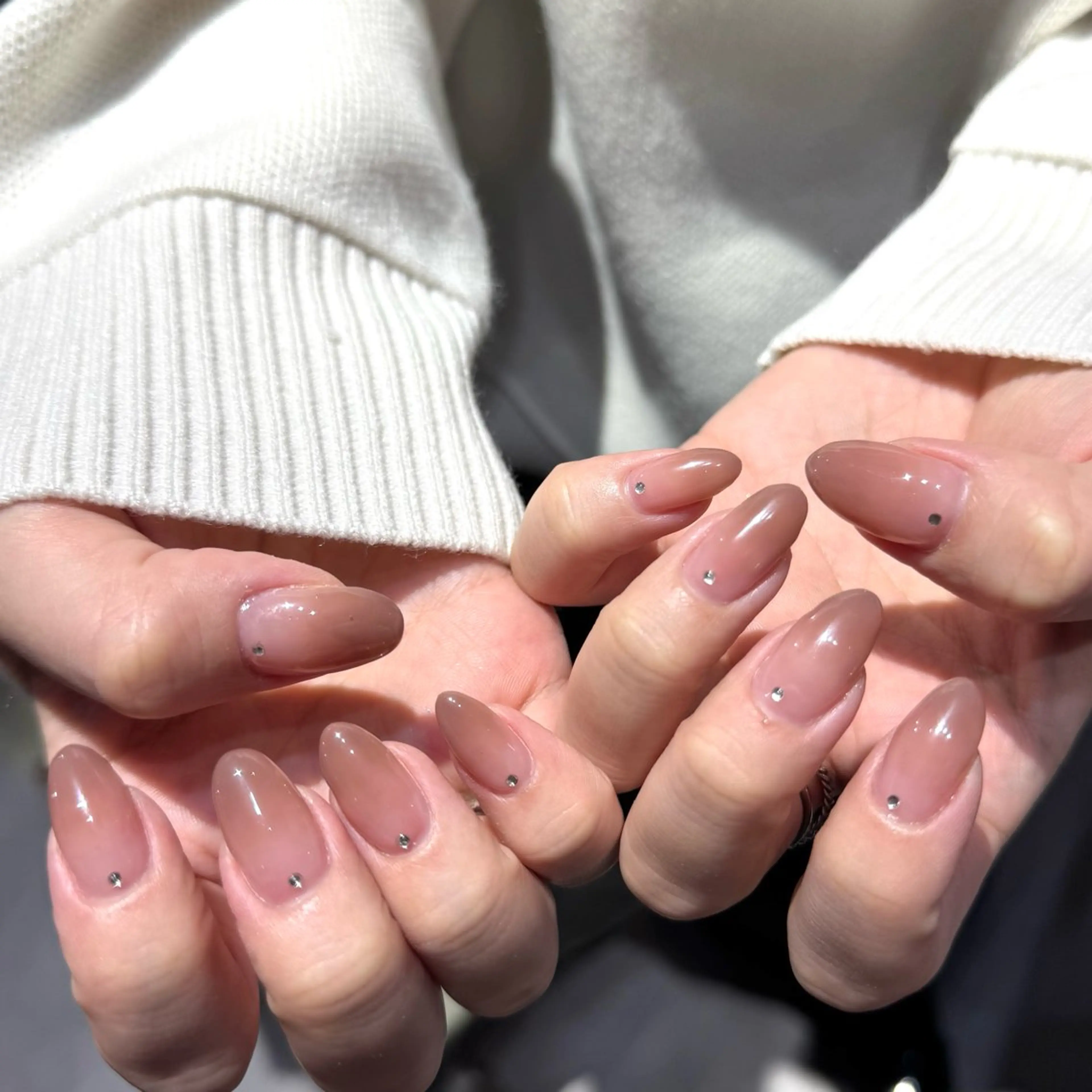 ミディアム 小川 柚香のネイルデザイン