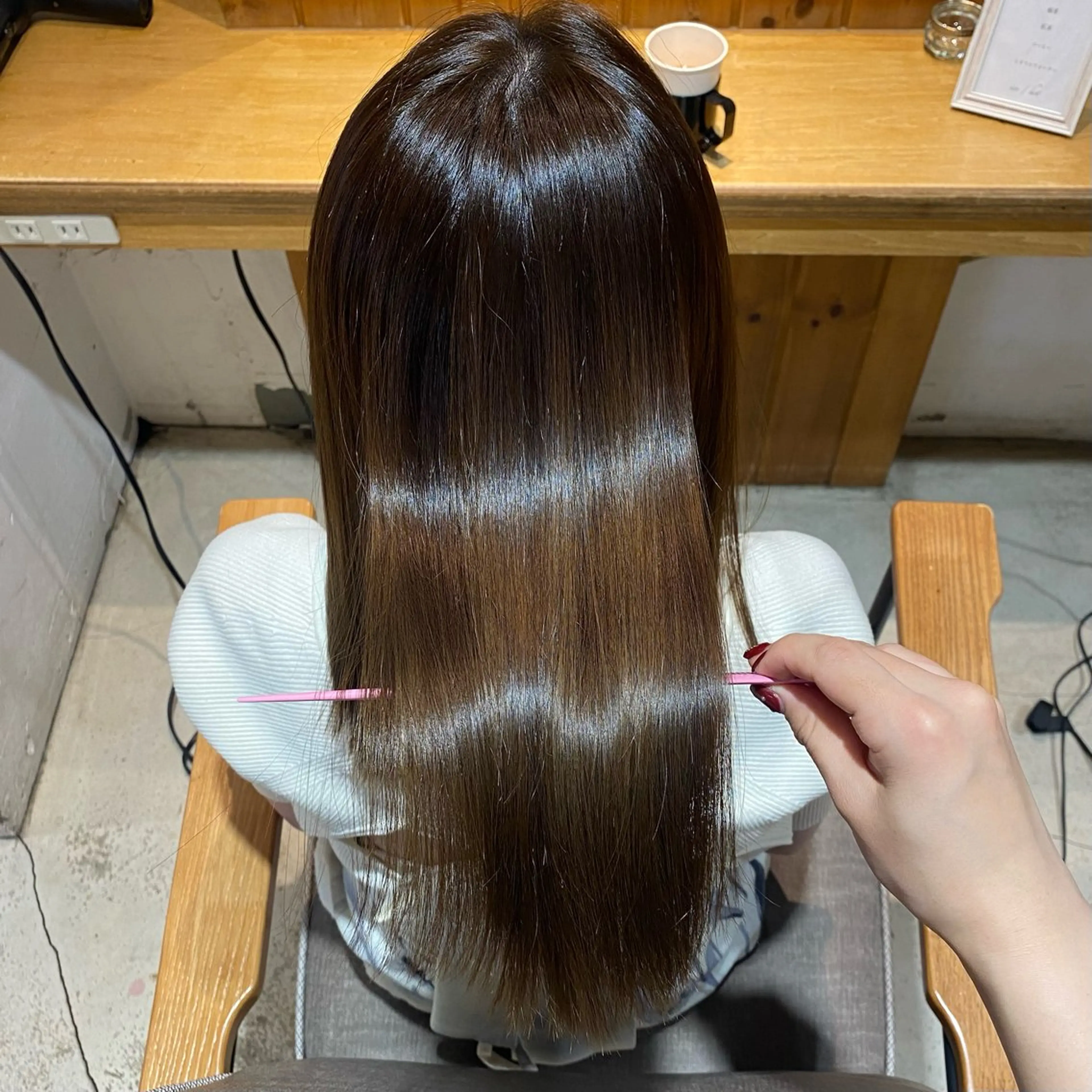ミディアム トリートメント misaki アシスタント🎀のヘアスタイル