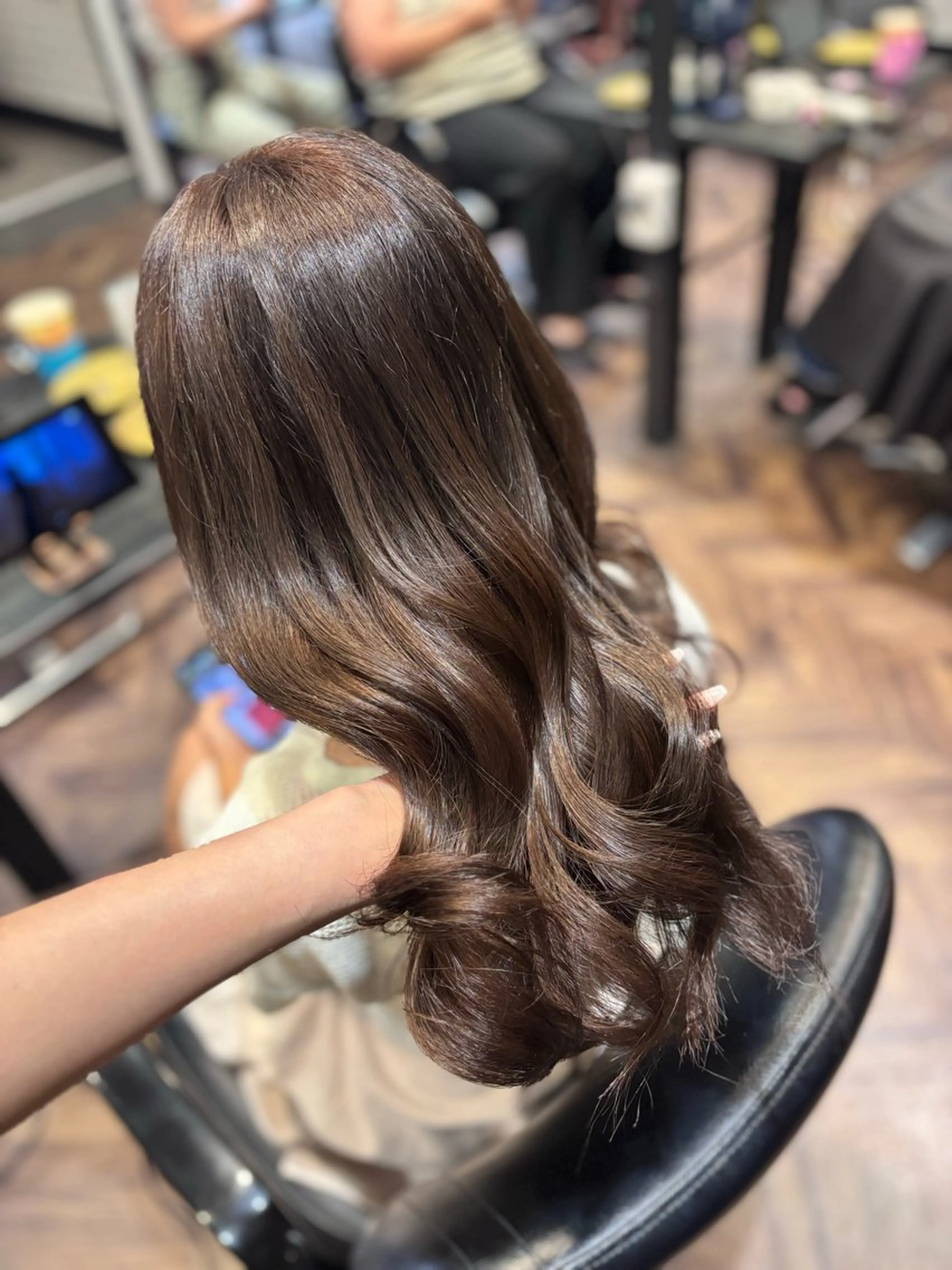 ロング ヘアカラー トリートメント angelica 🌸ayaka🌸のヘアスタイル