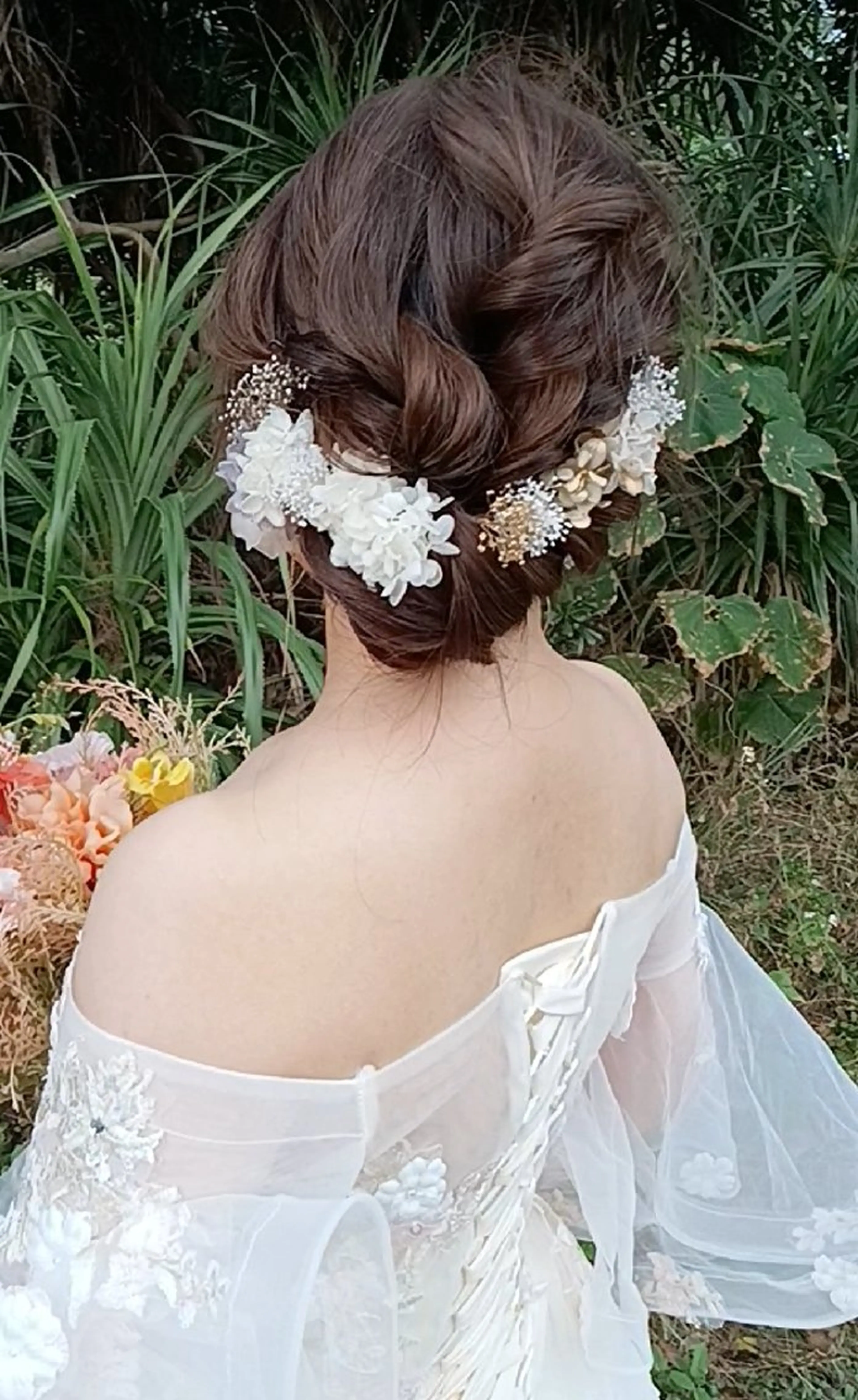 ヘアアレンジ 撮影モデル brilliantly.MANIA所属・Nagao Ayumiのマツエク・マツパデザイン