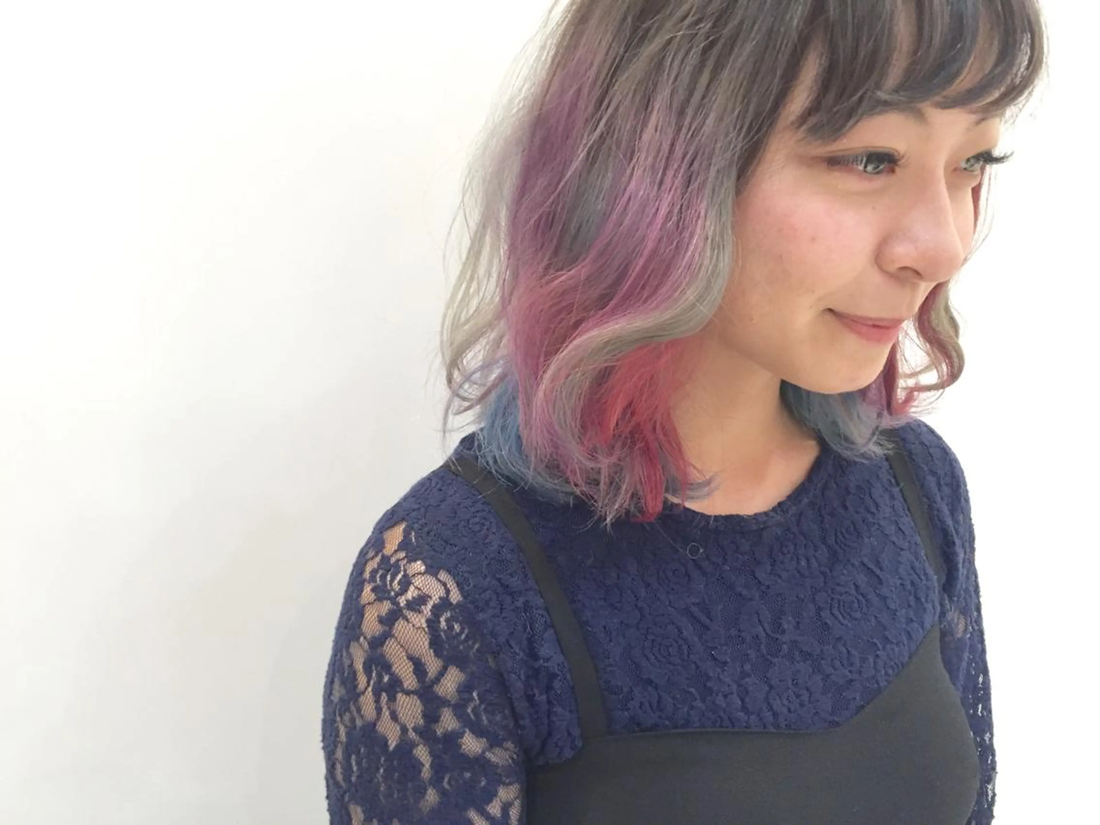ショート カラー ユニコーンカラー ラフィスヘアードープ所属・[外国人風カラー] 田中健太のヘアスタイル