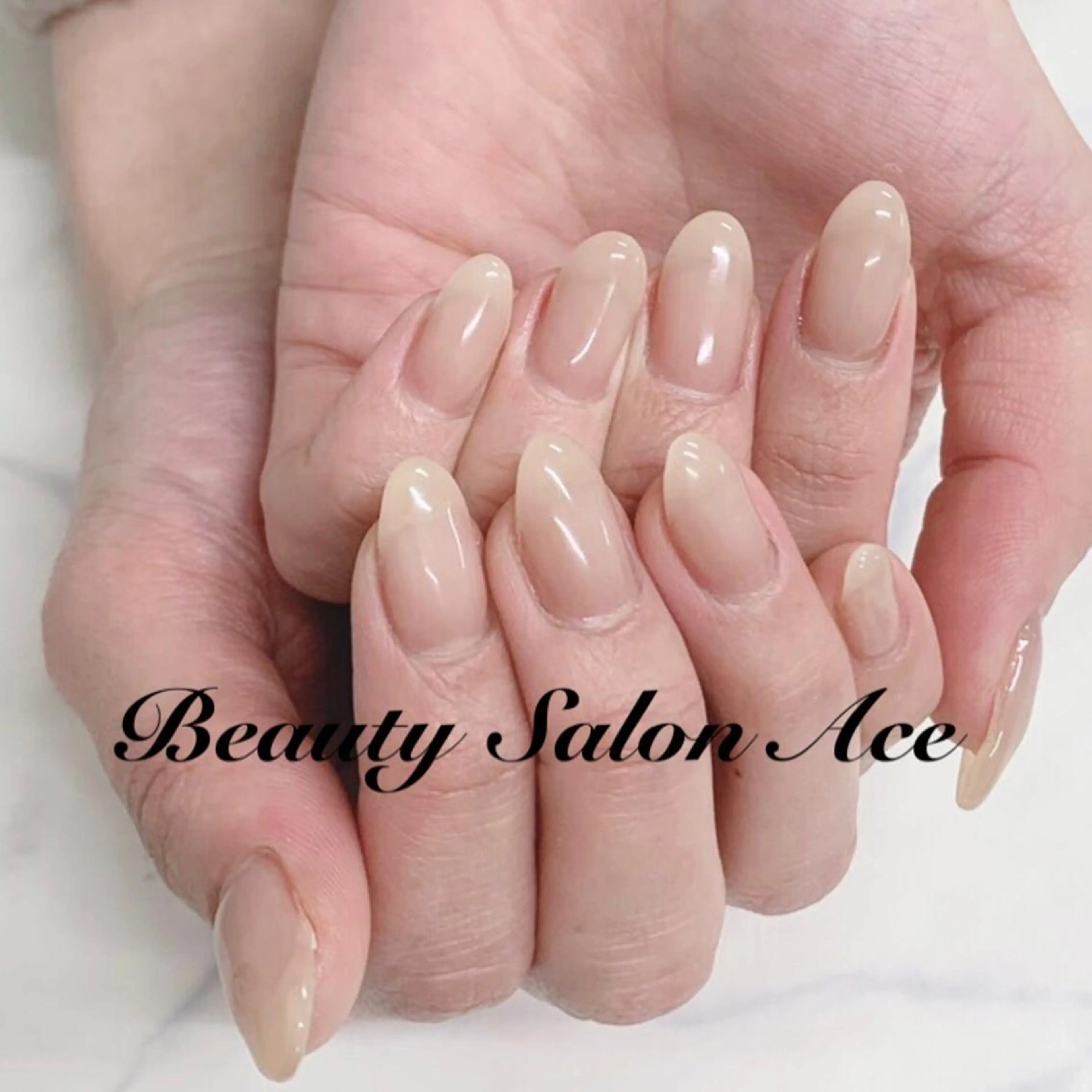 ネイル アートネイル 長さ出し ジェルネイル メンズネイル ワンカラーネイル ハンドネイル ハンドケア Beauty Salon Ace(ネイルサロン エース)所属・池袋フィルイン Ace♡長さだしのネイルデザイン