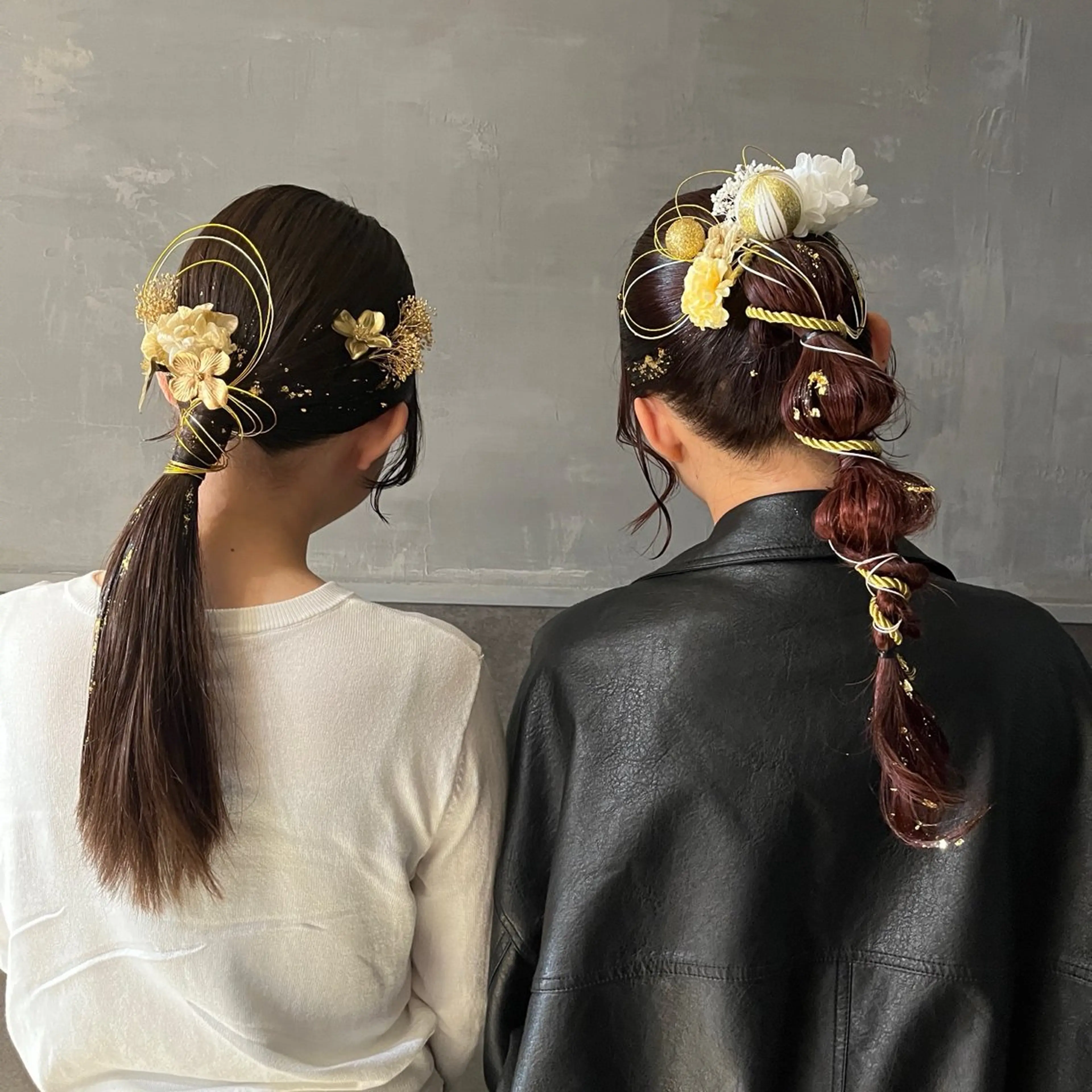 セミロング ヘアアレンジ 成人式 卒業式のヘアスタイル irwi/イルウィ所属・miku🎀門前仲町 ブリーチ・レイヤーのヘアスタイル