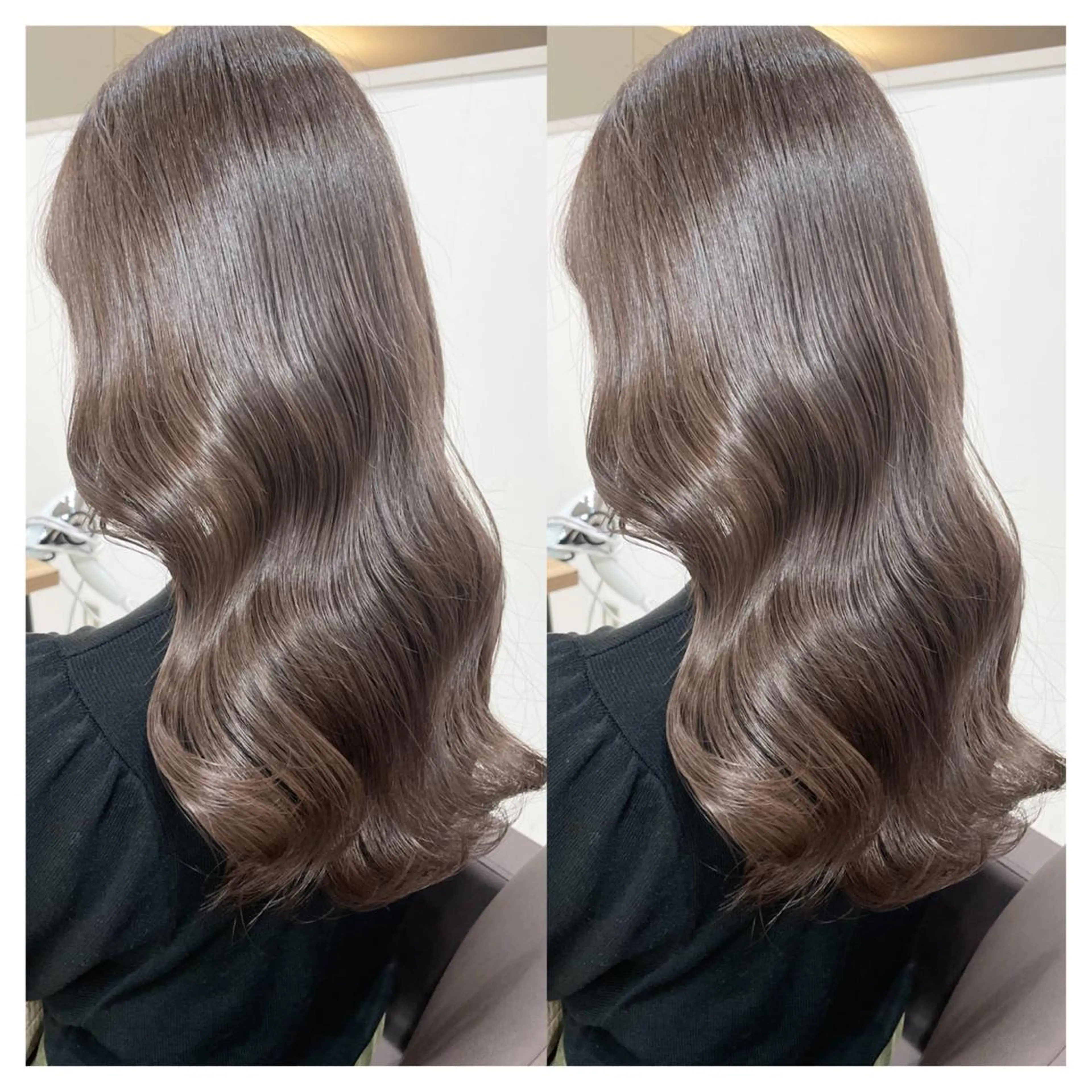 ロング カラー カット ヘアカラー トリートメント 村山 茉衣のヘアスタイル